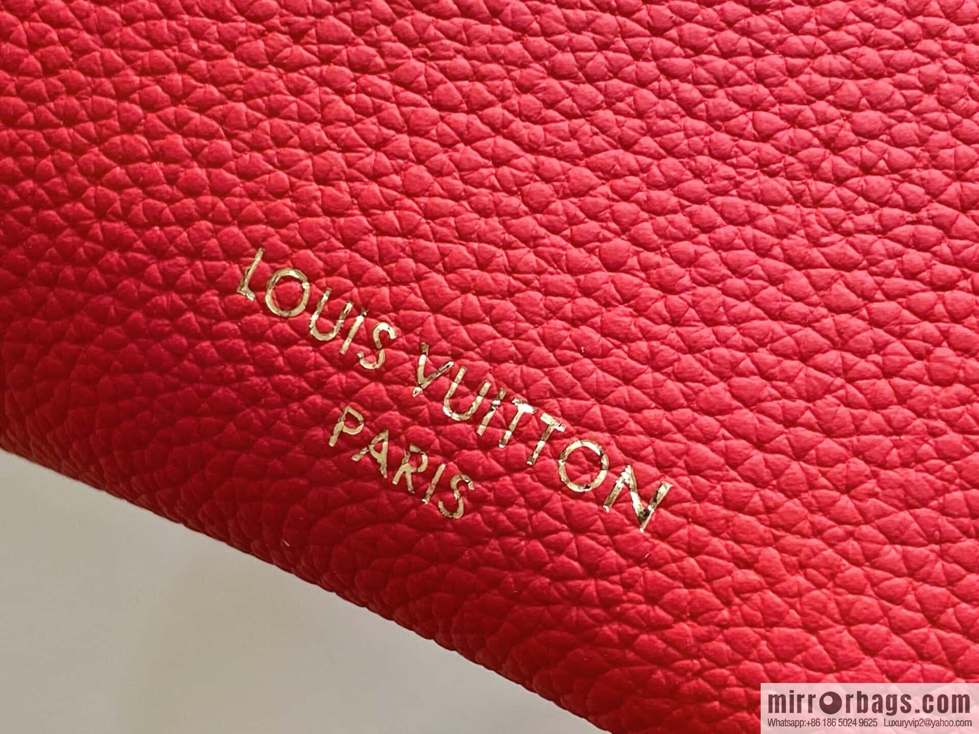 [Boutique‑grade] M13667 red, full leather, speedy pillow bag SPEEDY BANDOULIZRE 25 handbag