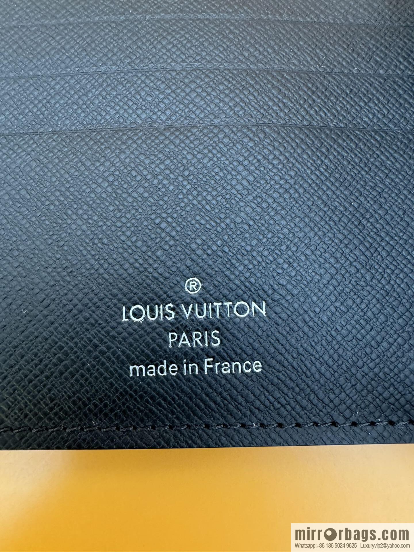 LV Amerigo Wallet M60053 Black Flower [Official Full Chip Version]