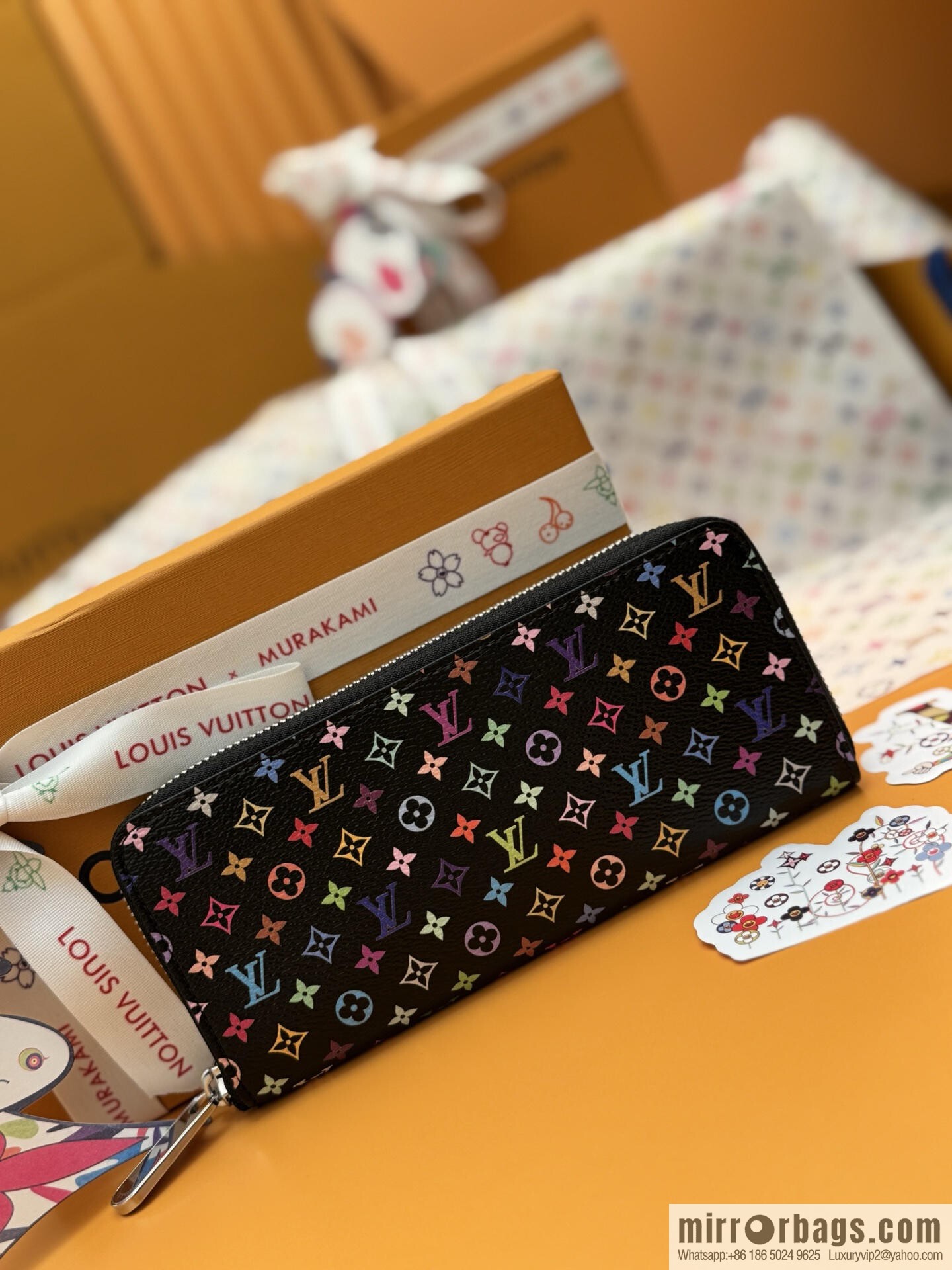LV M13408 [Official Full Package + 163 Chips] New LVxTM Clemens Wallet