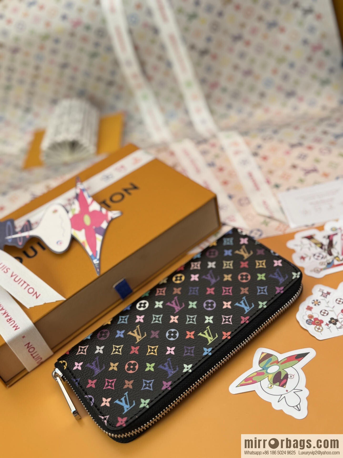 LV M13408 [Official Full Package + 163 Chips] New LVxTM Clemens Wallet