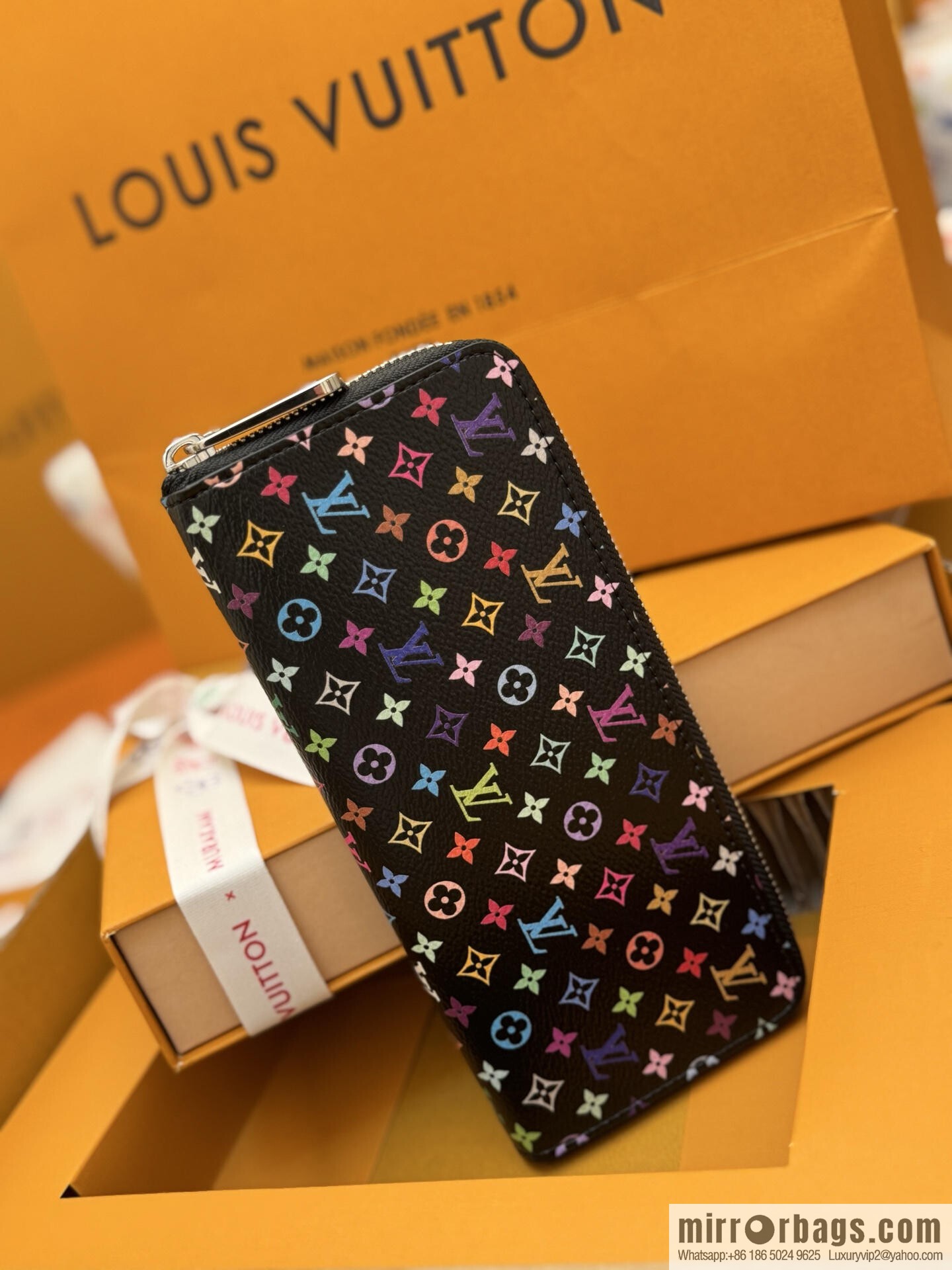 LV M13408 [Official Full Package + 163 Chips] New LVxTM Clemens Wallet
