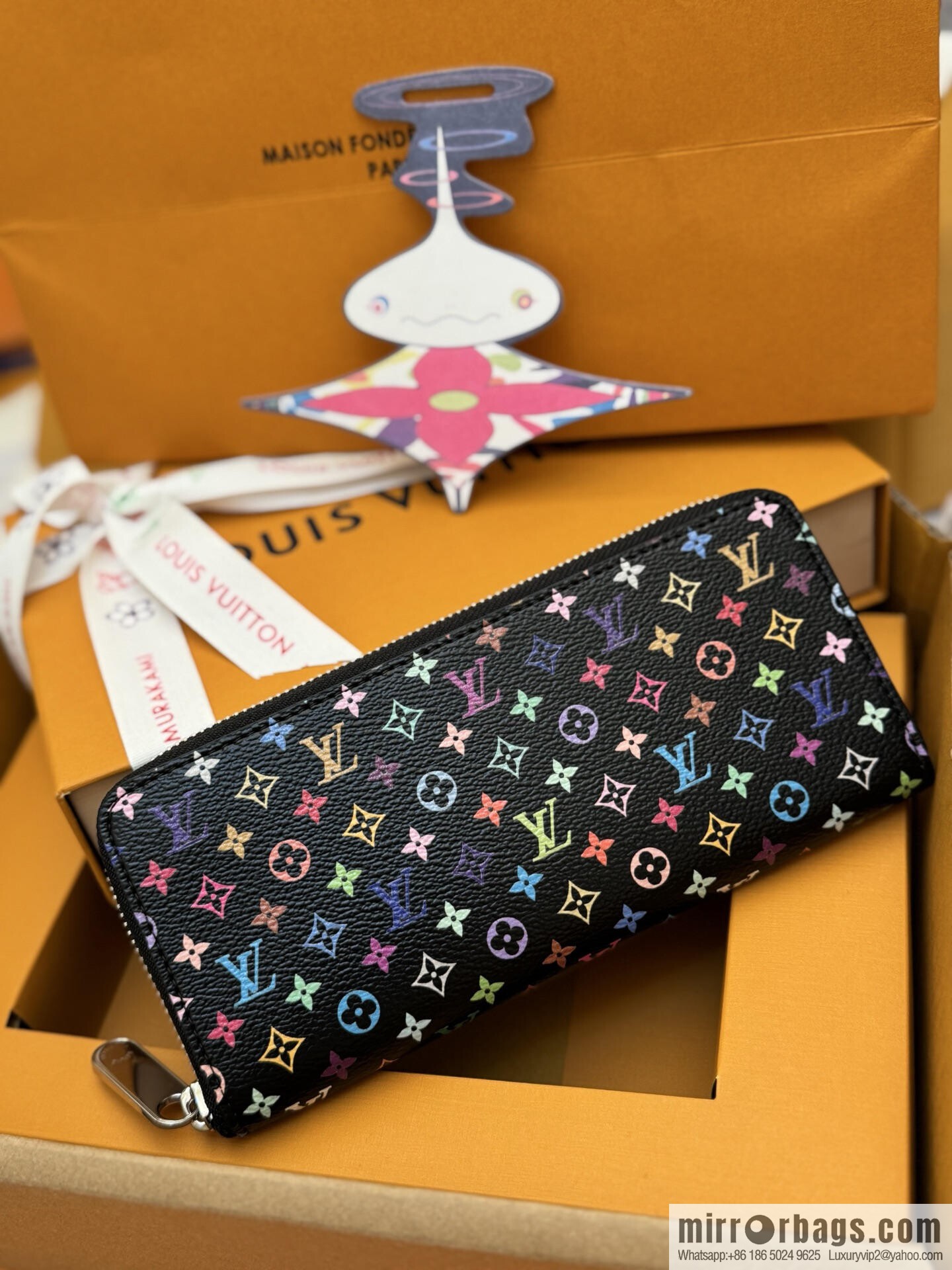 LV M13408 [Official Full Package + 163 Chips] New LVxTM Clemens Wallet