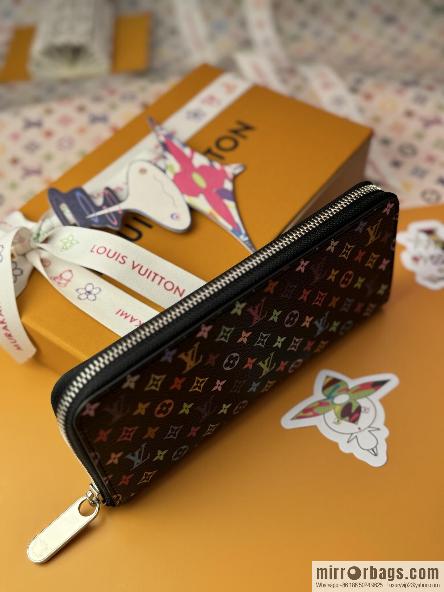 LV M13408 [Official Full Package + 163 Chips] New LVxTM Clemens Wallet