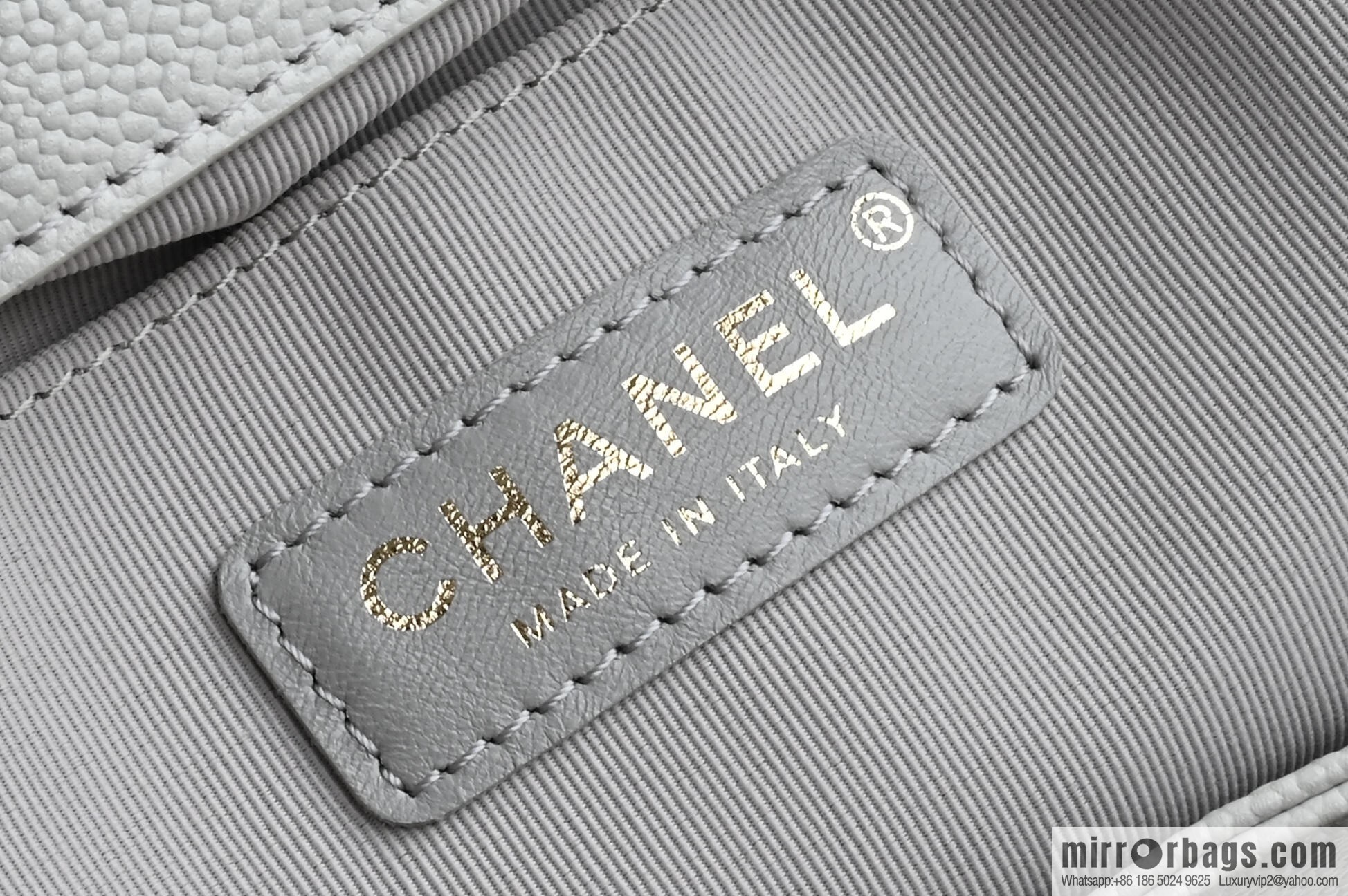 CHANEL Double Pocket Frog ๐ธ Retro Backpack, Light Grey, Medium AS3860
