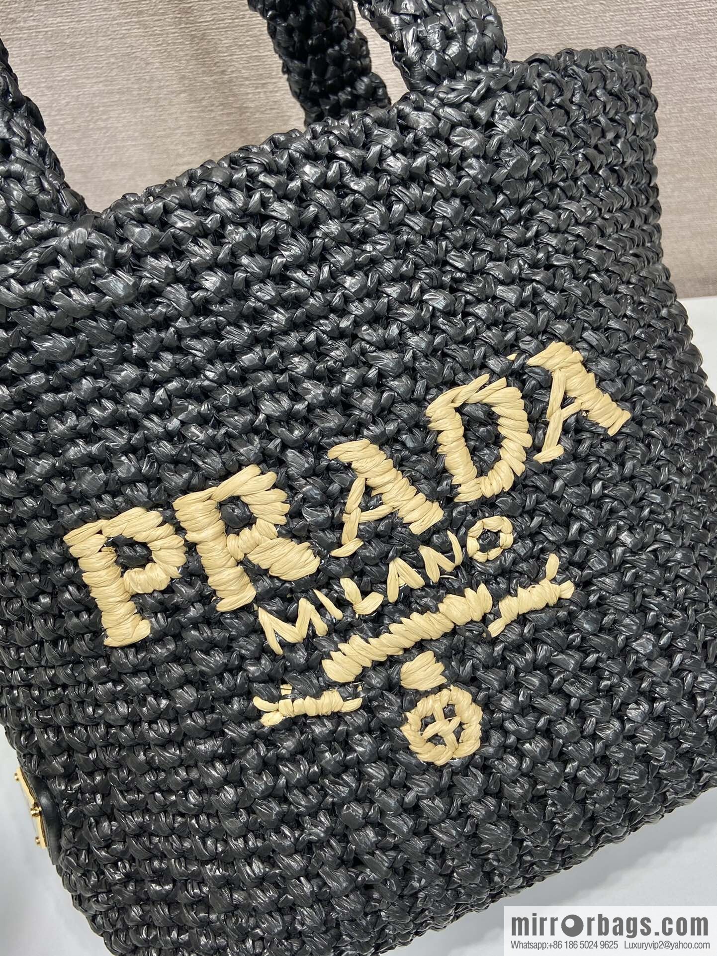 PRADA fiber tote bag 1BG422 small new color