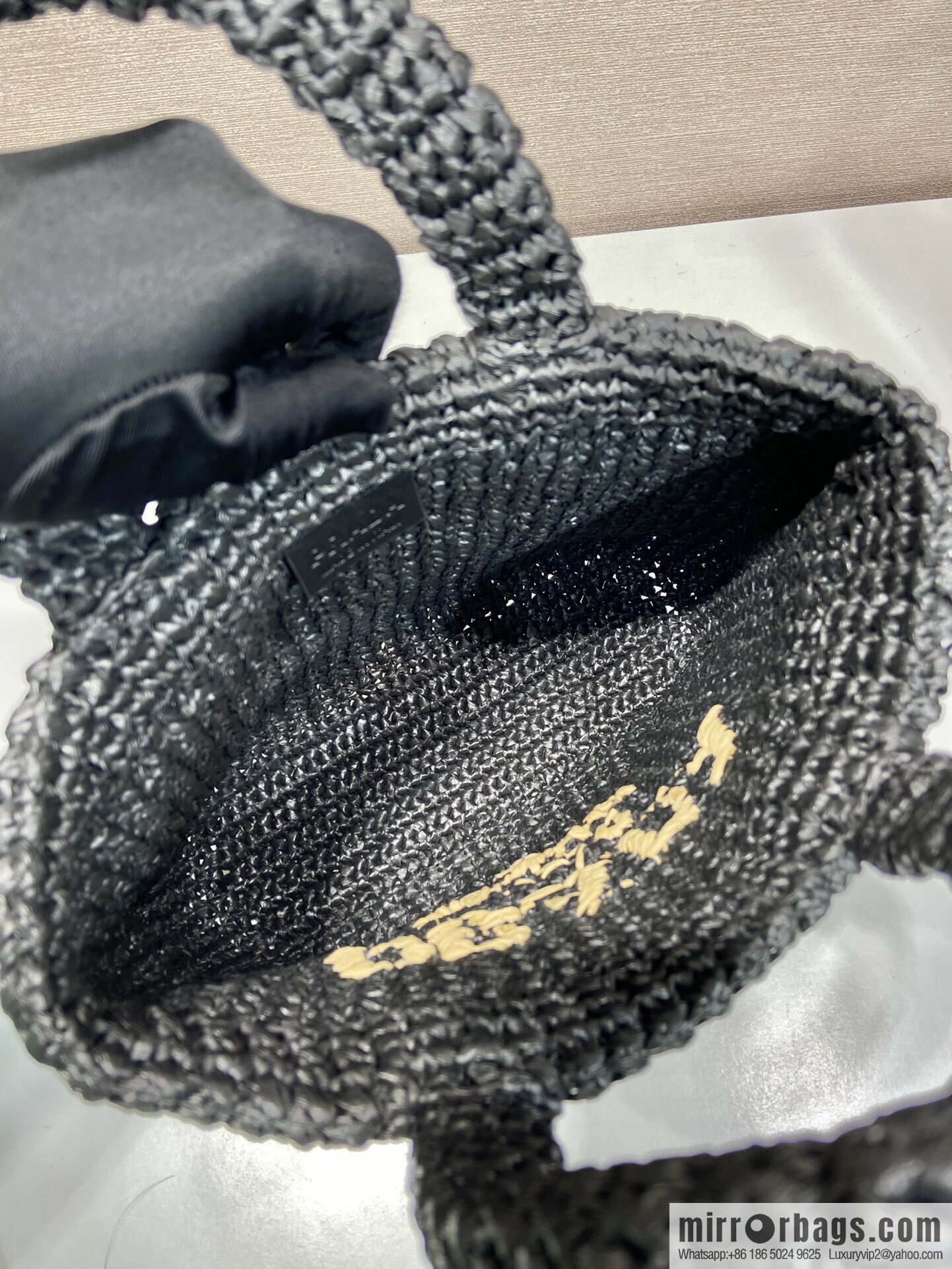 PRADA fiber tote bag 1BG422 small new color