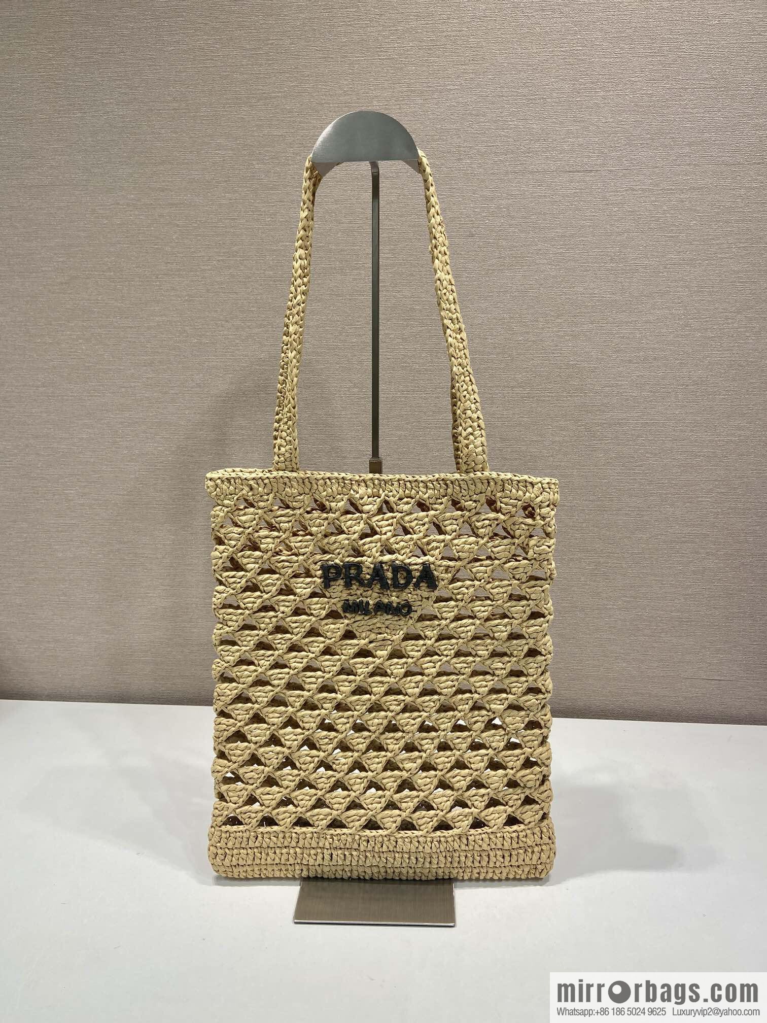 PRADA explosive tote bag 1BG493 braided