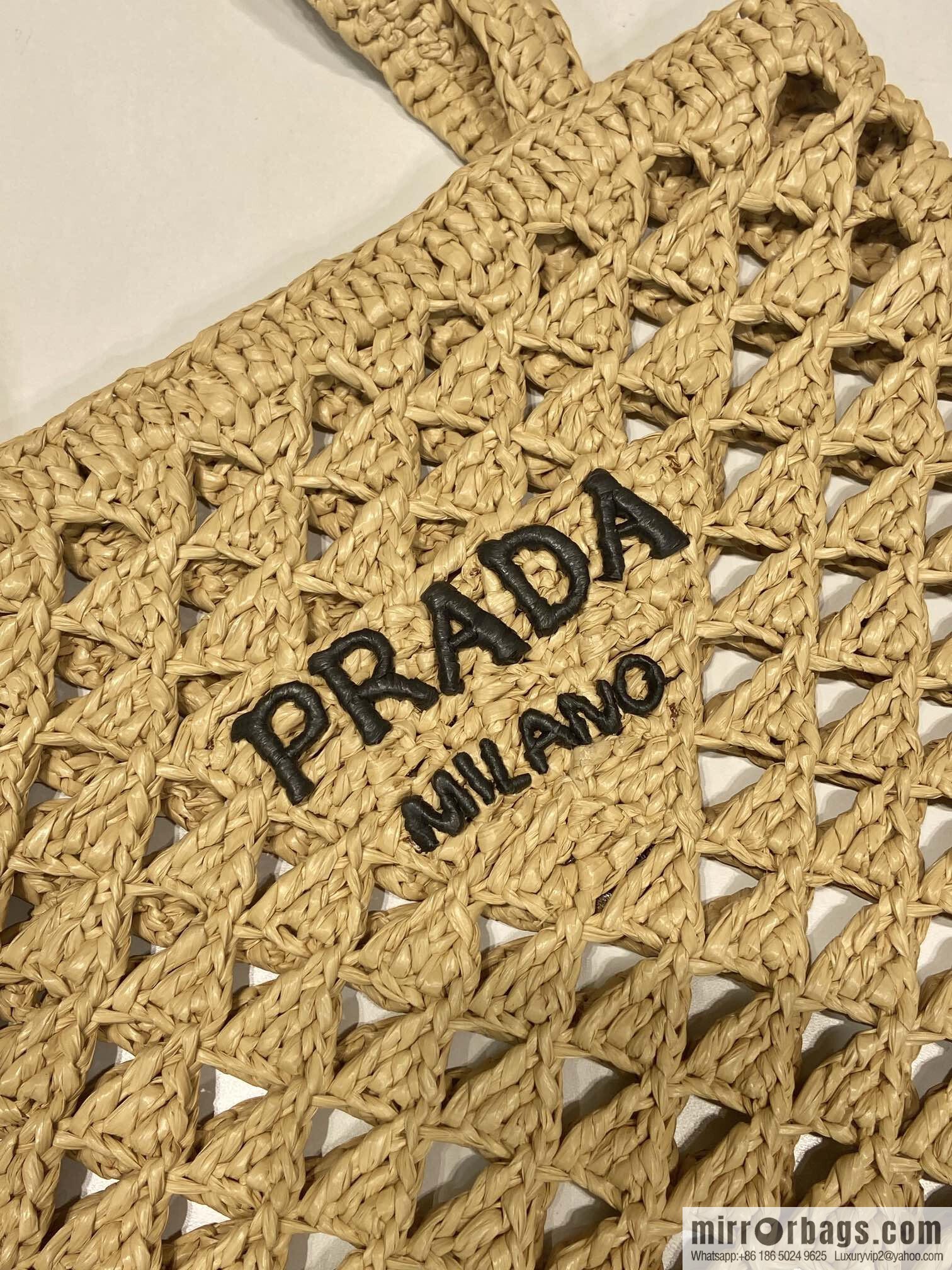PRADA explosive tote bag 1BG493 braided