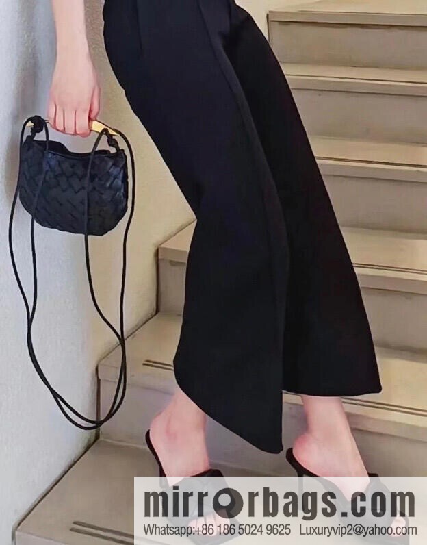 BV Mini Sardine Crossbody Bag 744267 Black