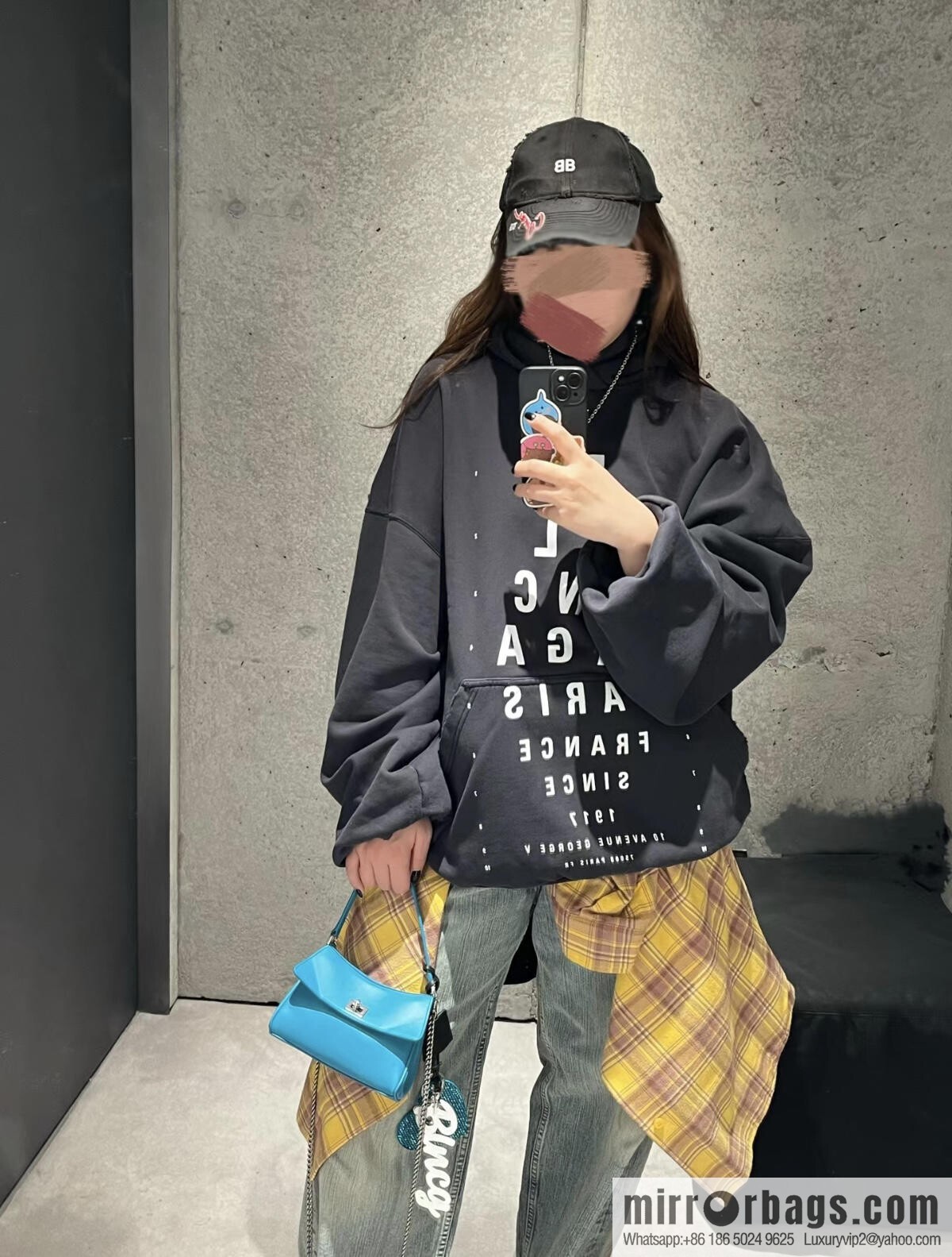 Balenciaga Rodeo nano 819429 blue