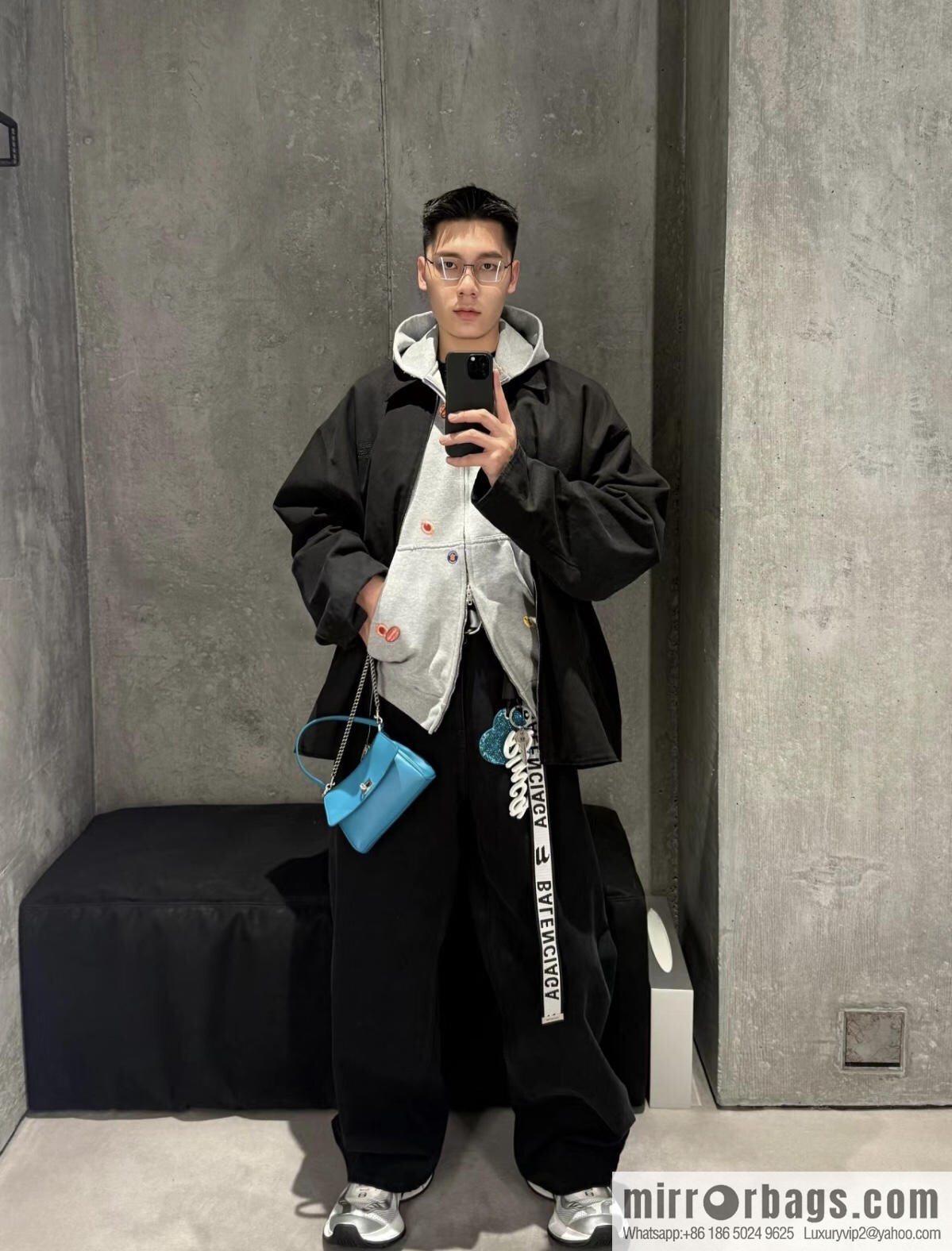 Balenciaga Rodeo nano 819429 blue