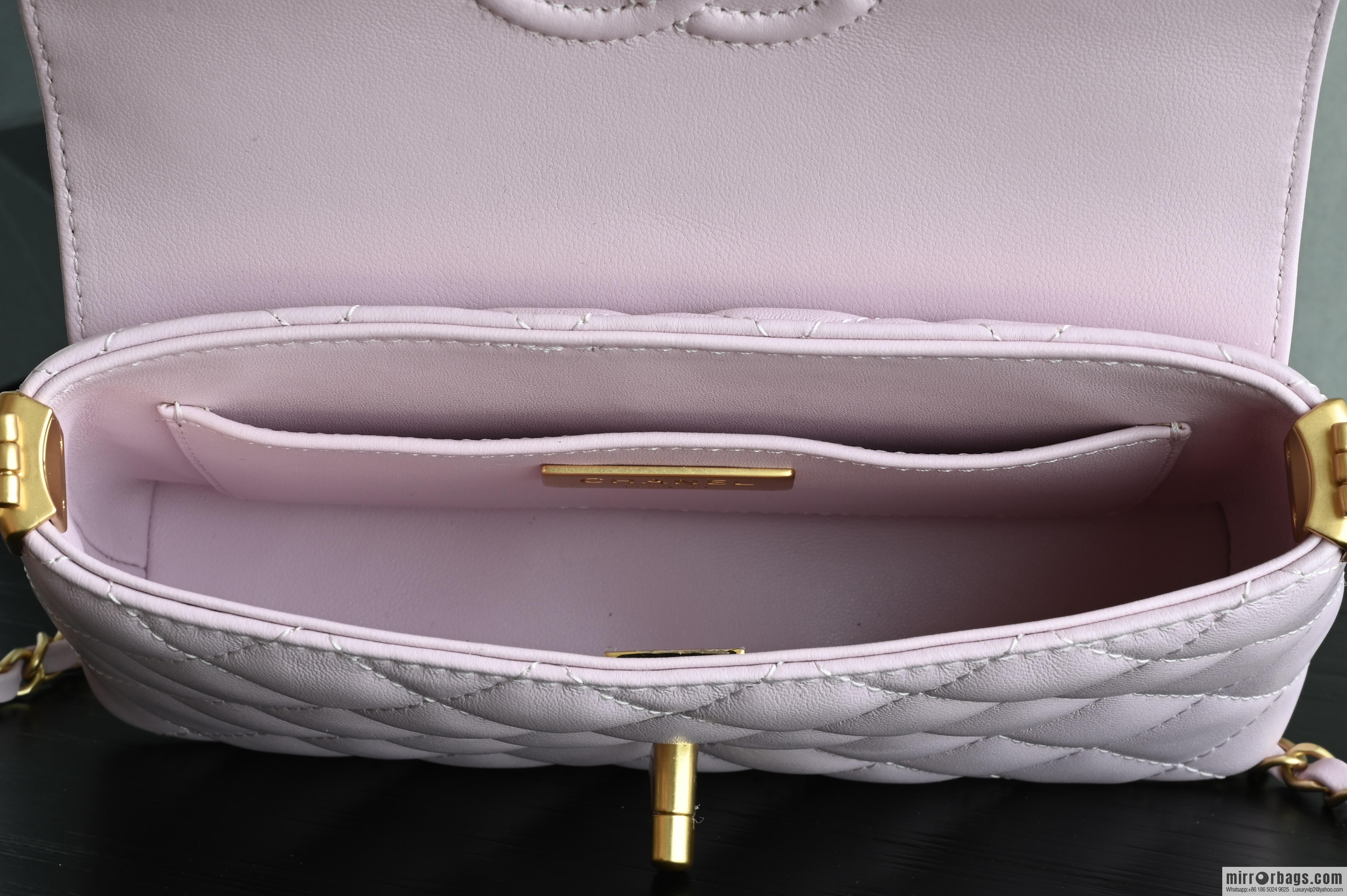 CHANEL Handle Kelly S AS5355 Pink