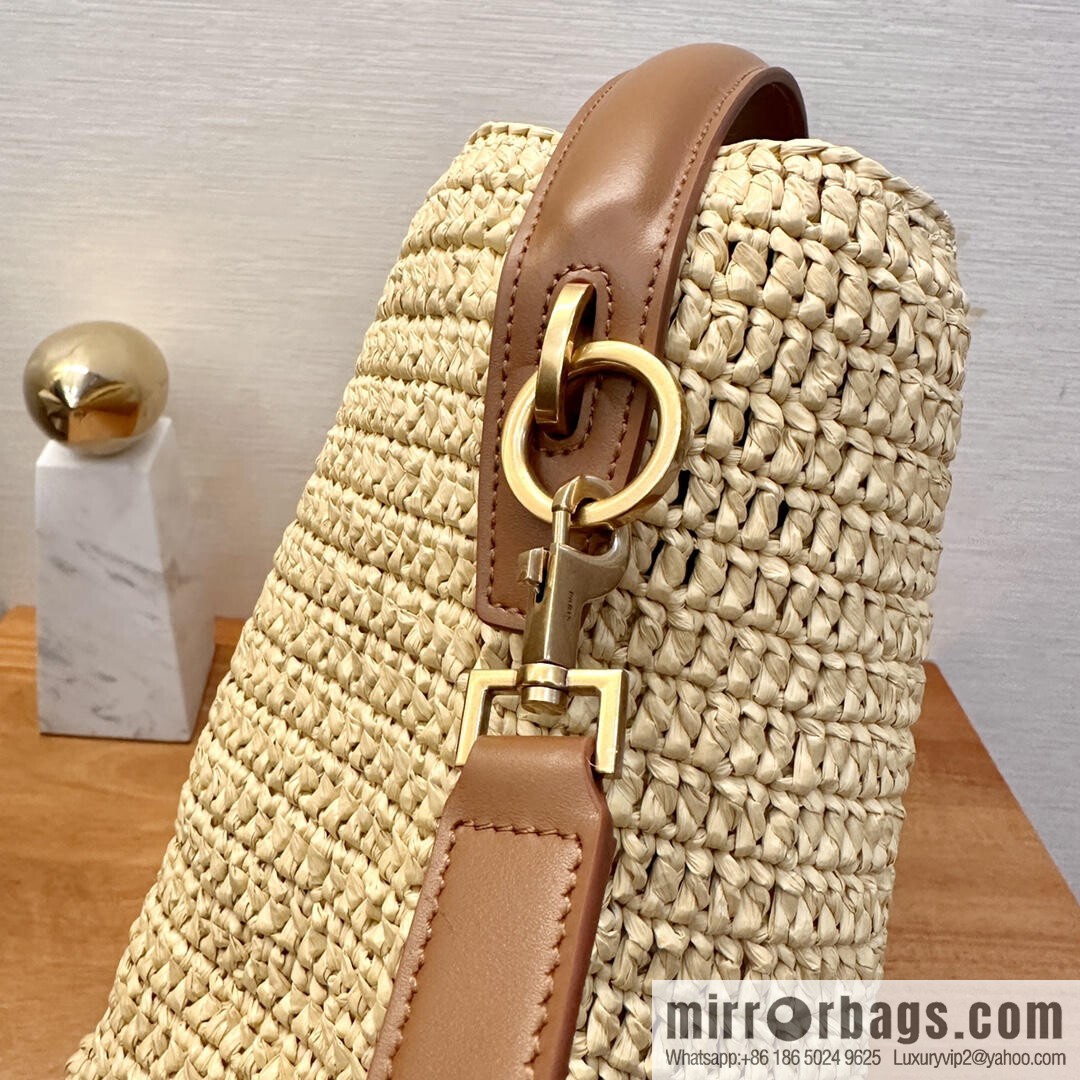 YSL woven bucket bag _ 773991 natural color