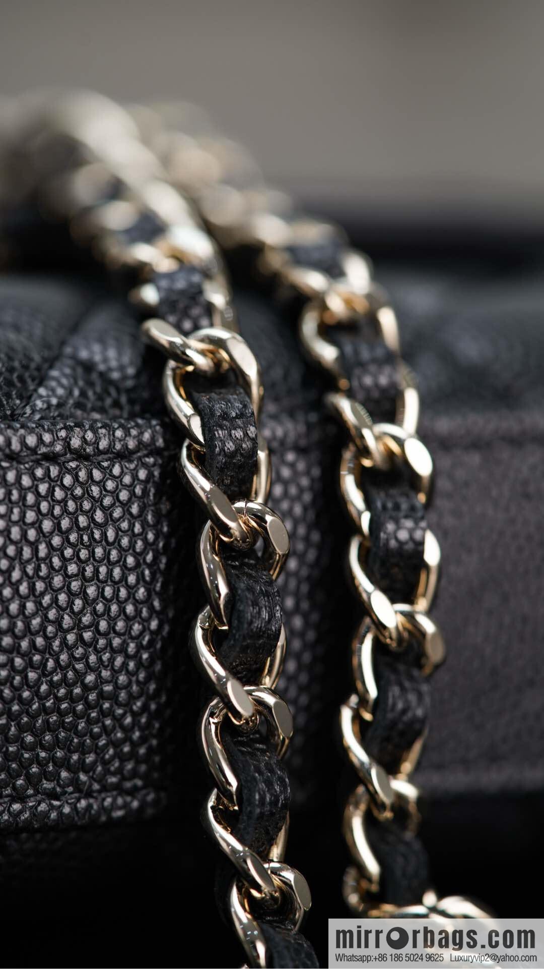 CHANEL 25s Cross Handle Black Gold 🐂 Horizontal AP3238