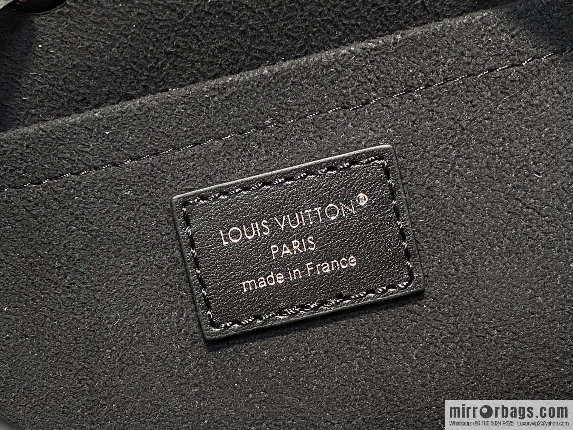 [Boutique‑grade] M14377 black, full leather bucket bag NO WAY VIBE handbag
