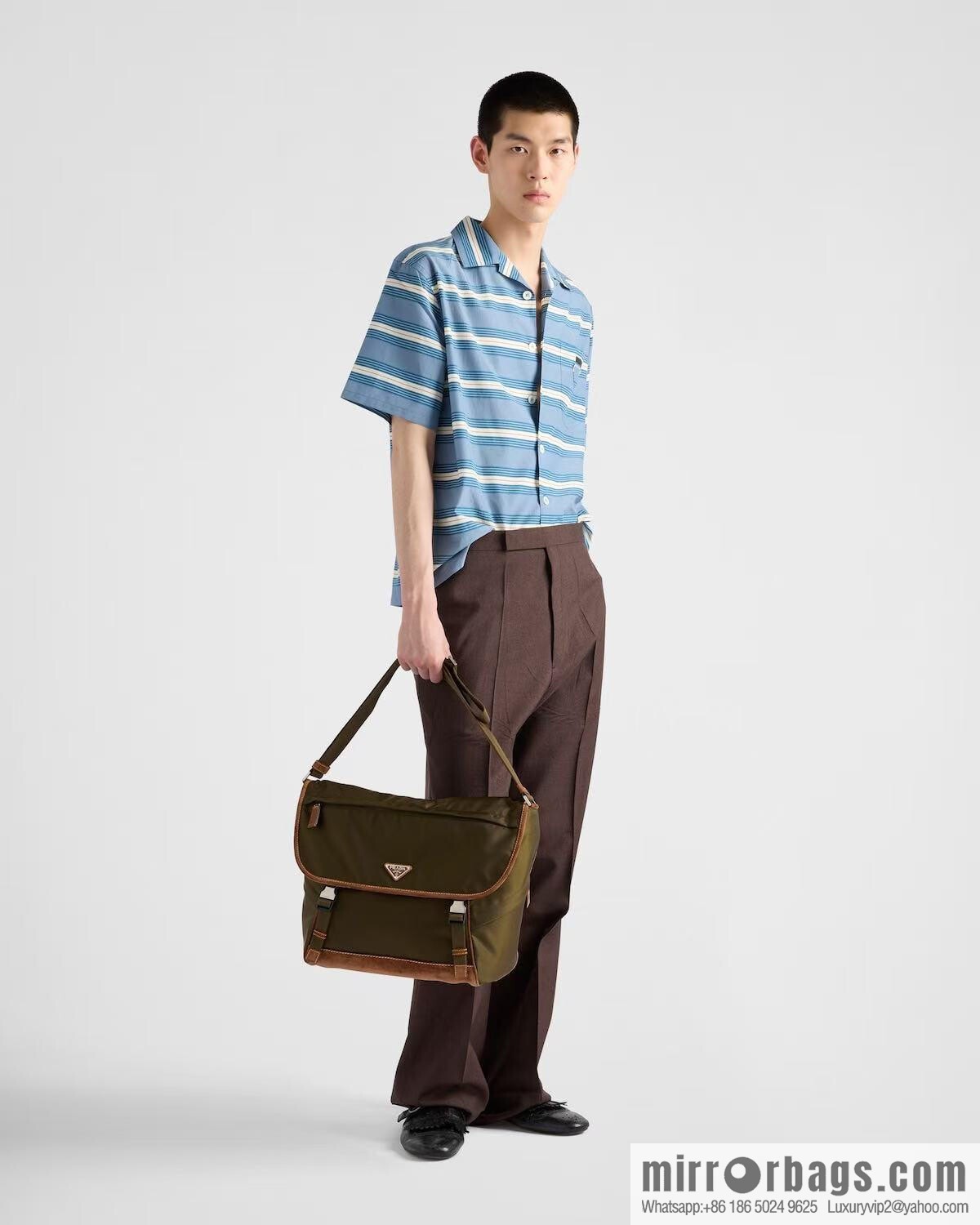 PRADA new messenger bag 2VD052A large.