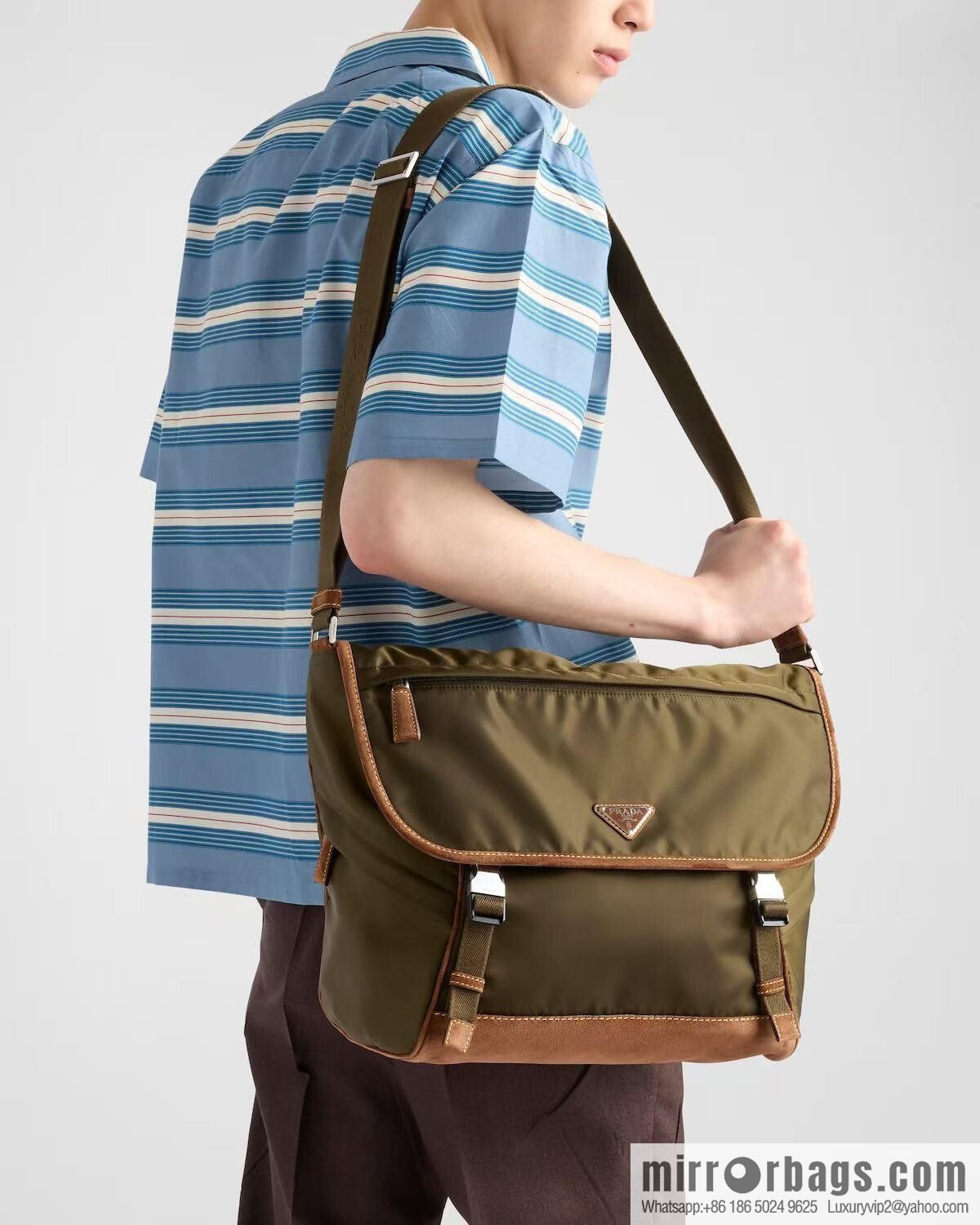 PRADA new messenger bag 2VD052A large.