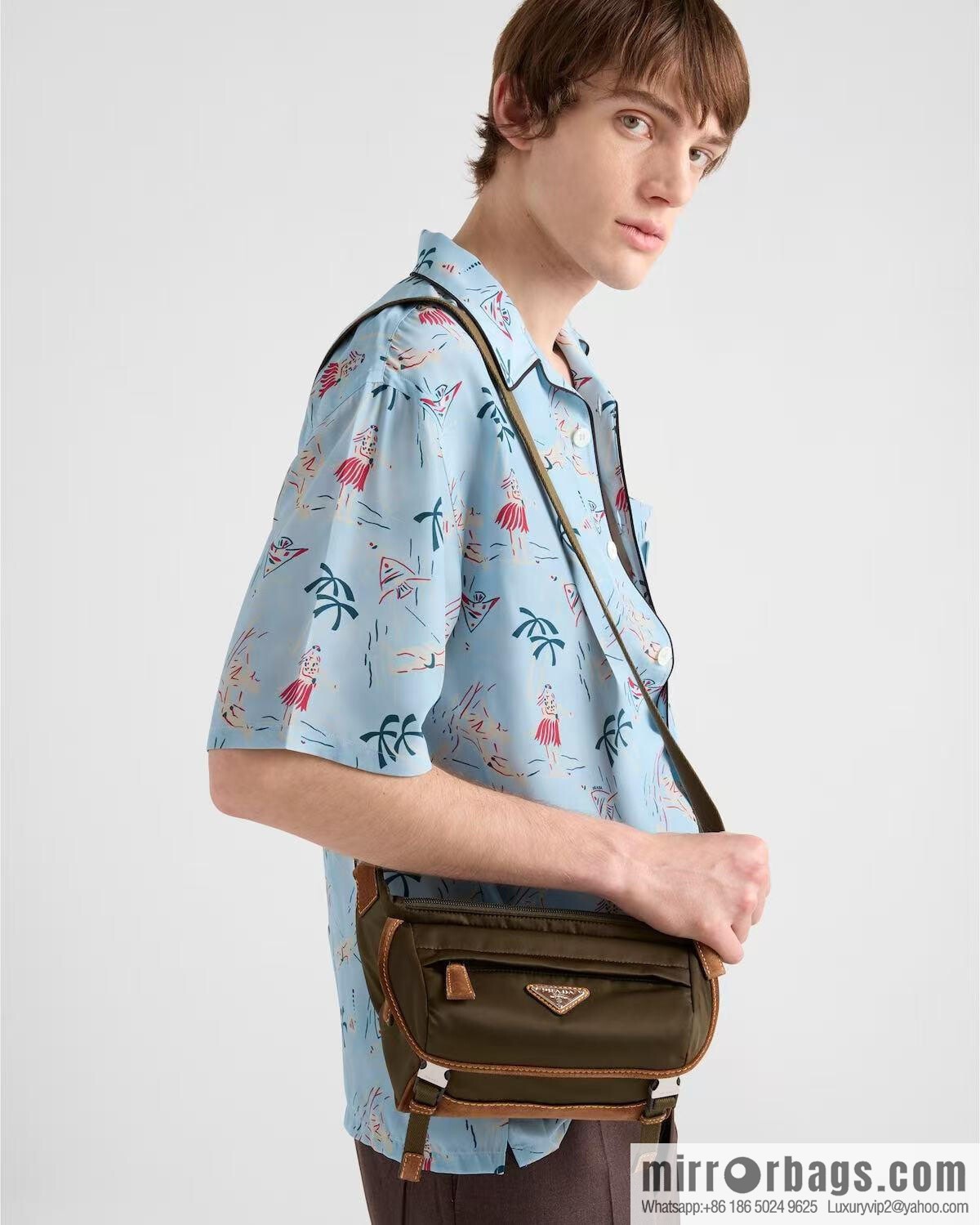 PRADA Mini Messenger Bag 2VH171A Mini