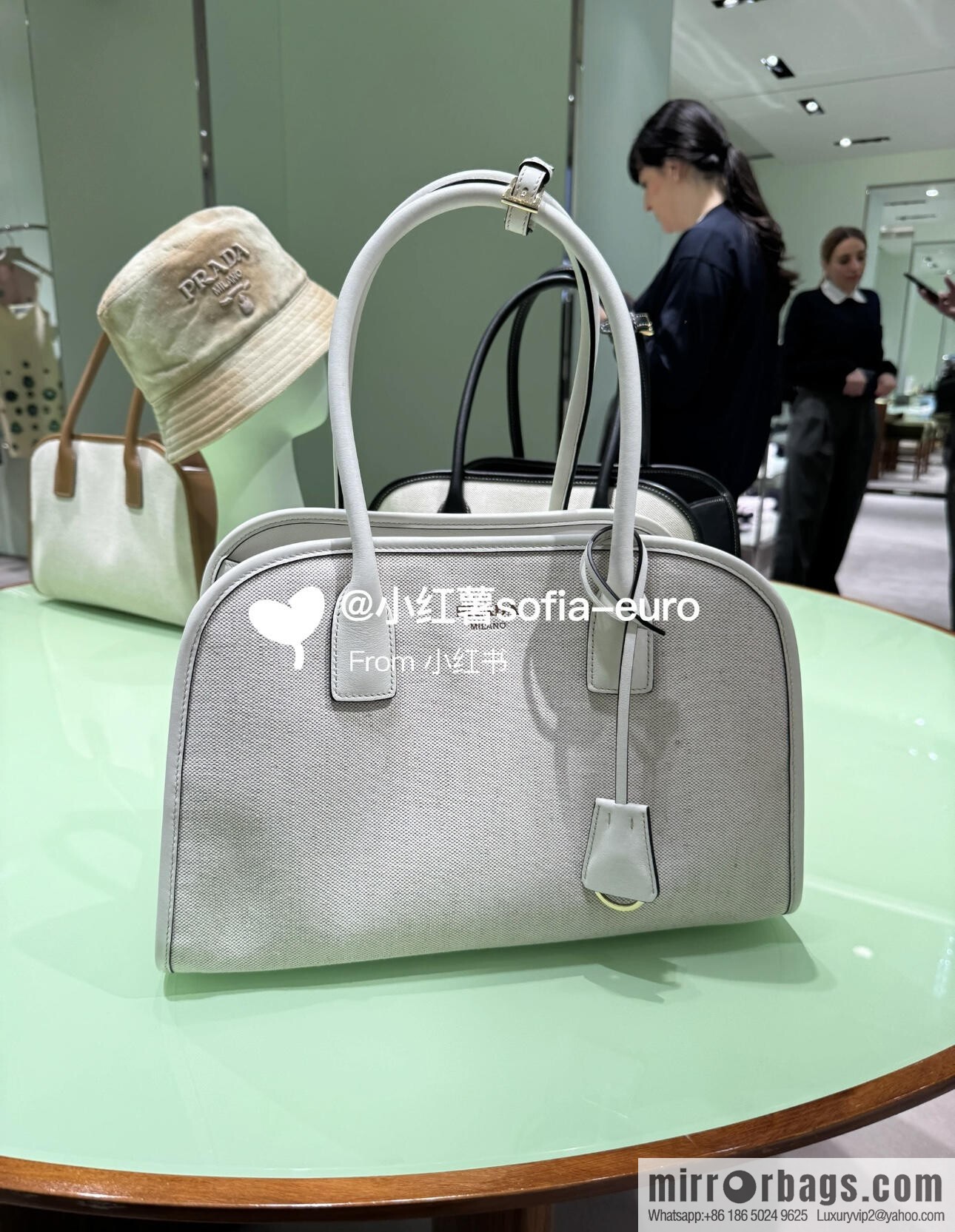 PRADA's new tote bag 1BG572
