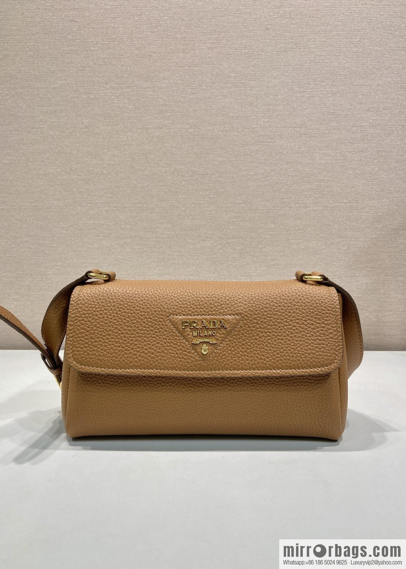 PRADA new 1BN022 brown