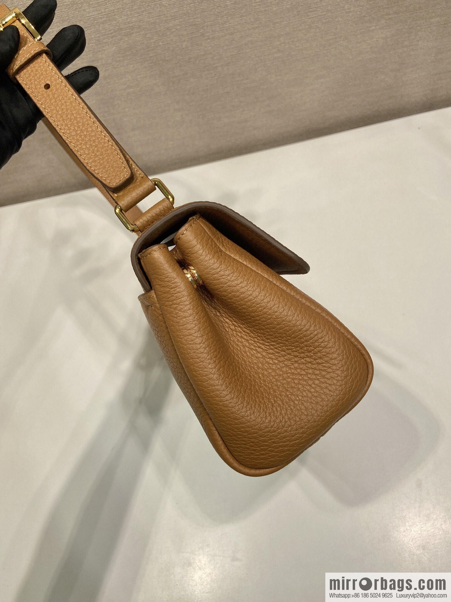 PRADA new 1BN022 brown