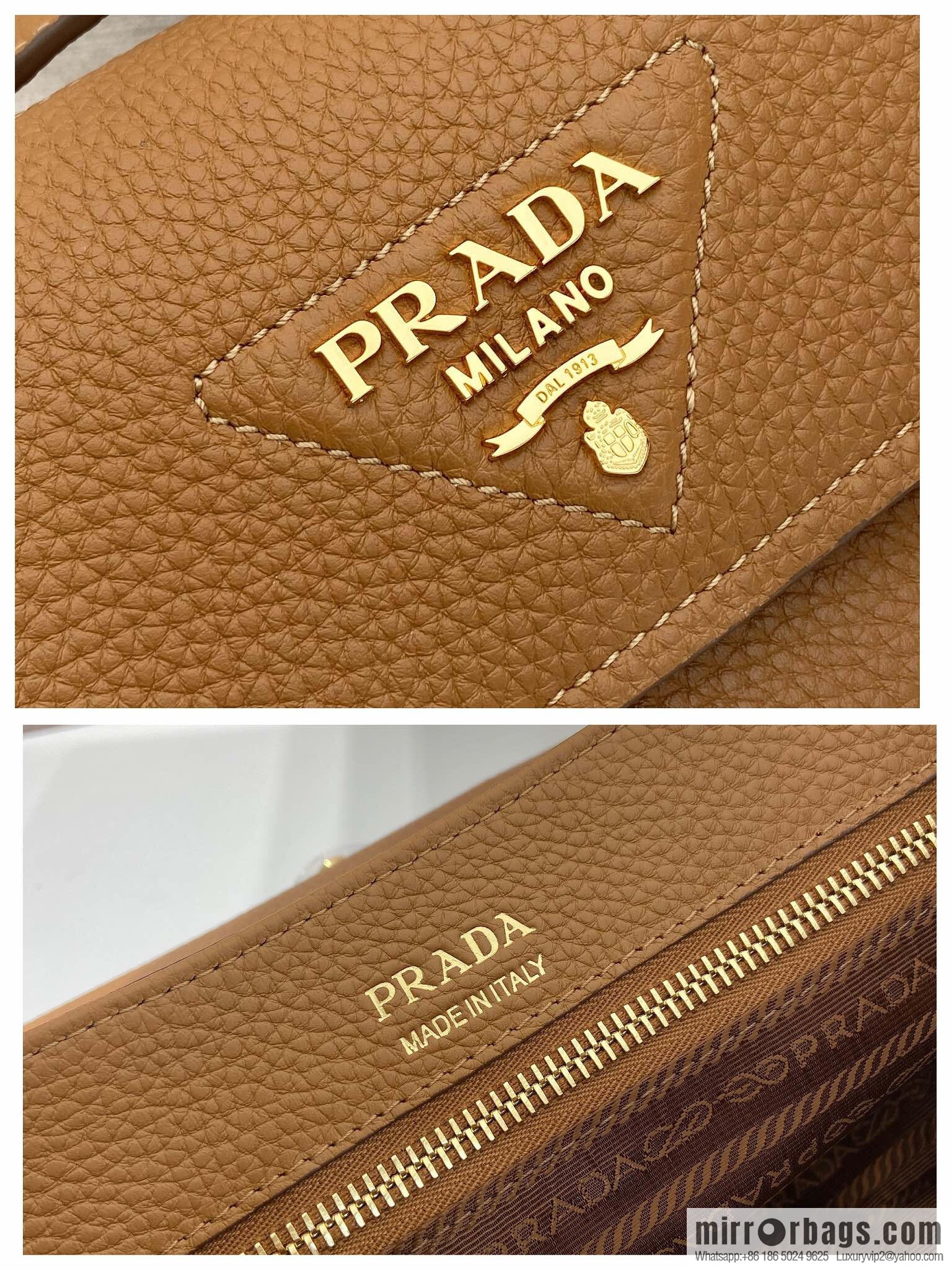 PRADA new 1BN022 brown