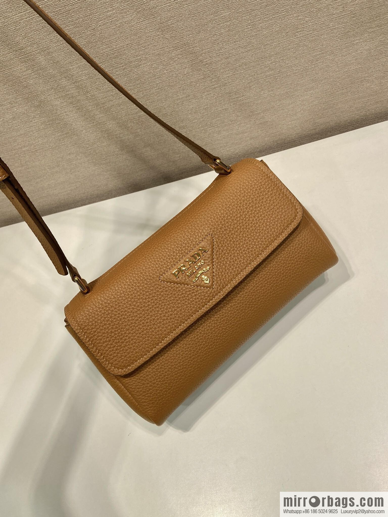 PRADA new 1BN022 brown