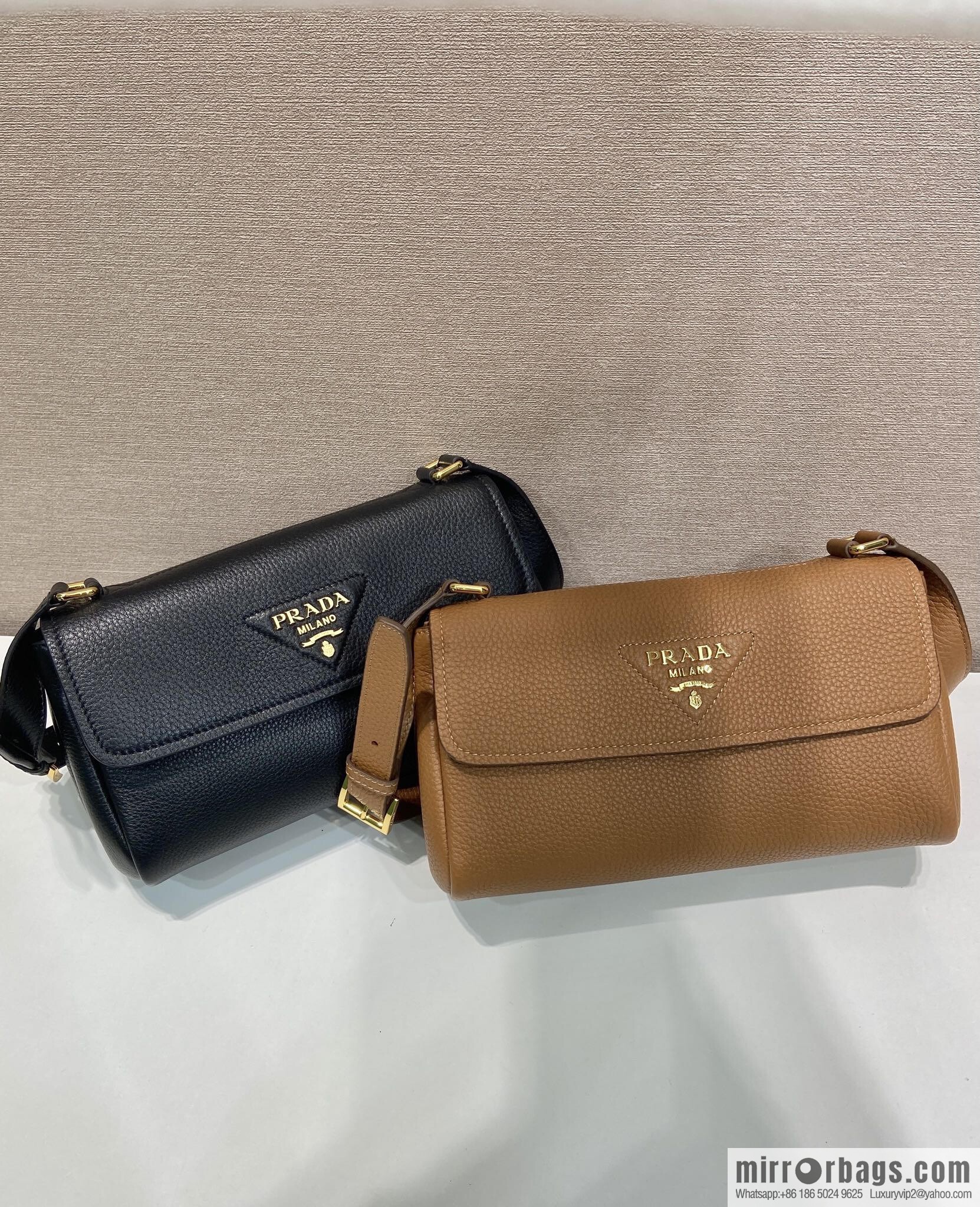 PRADA new 1BN022 brown