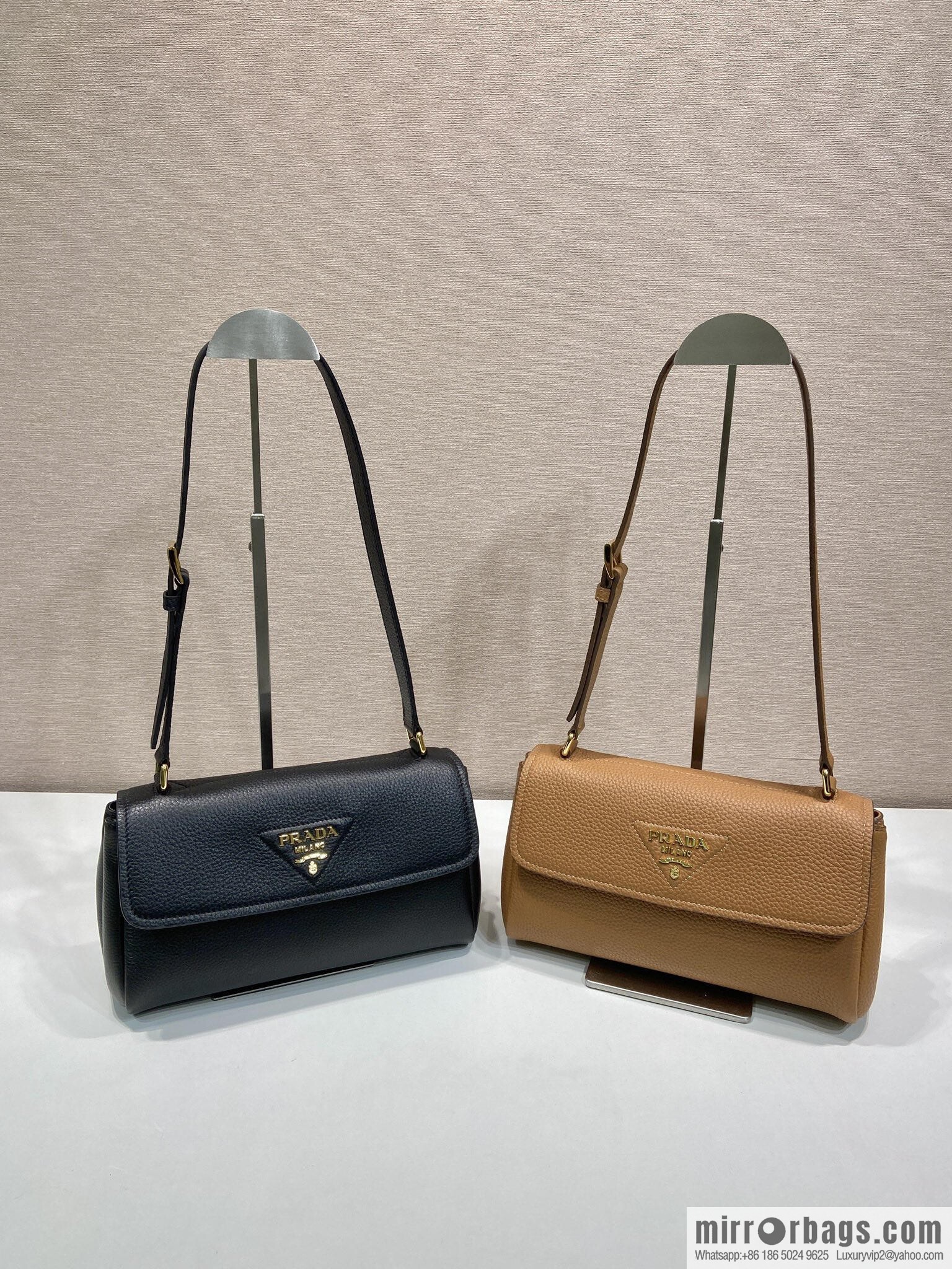 PRADA new 1BN022 brown