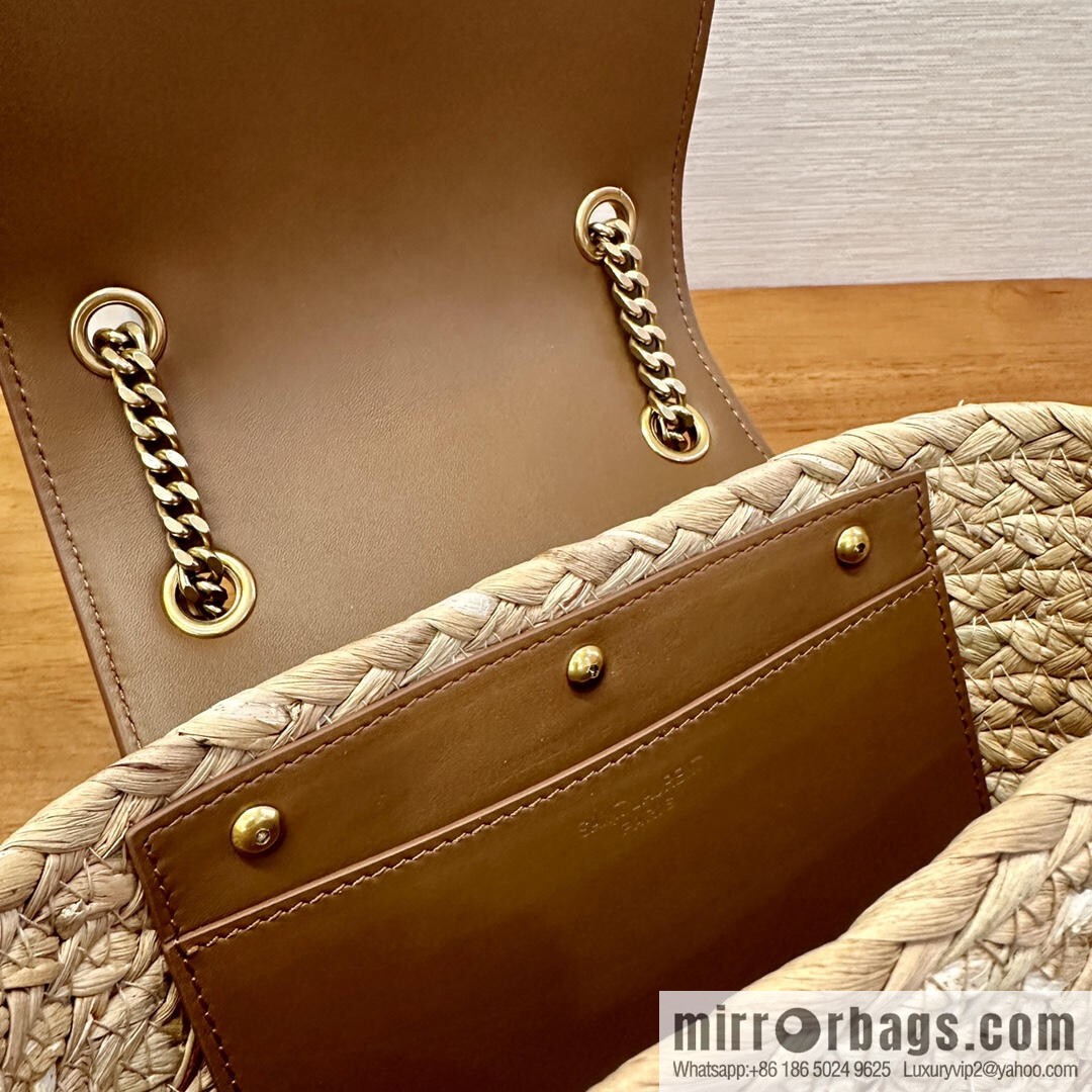 YSL 𝗠𝗜𝗡𝗜 𝗠𝗔𝗡𝗢𝗡 raffia 774269
