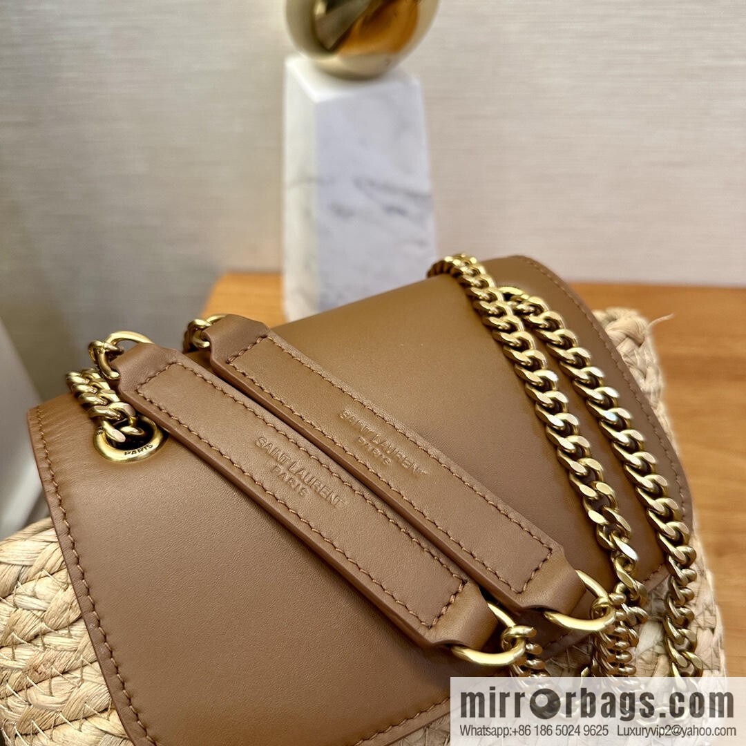 YSL 𝗠𝗜𝗡𝗜 𝗠𝗔𝗡𝗢𝗡 raffia 774269