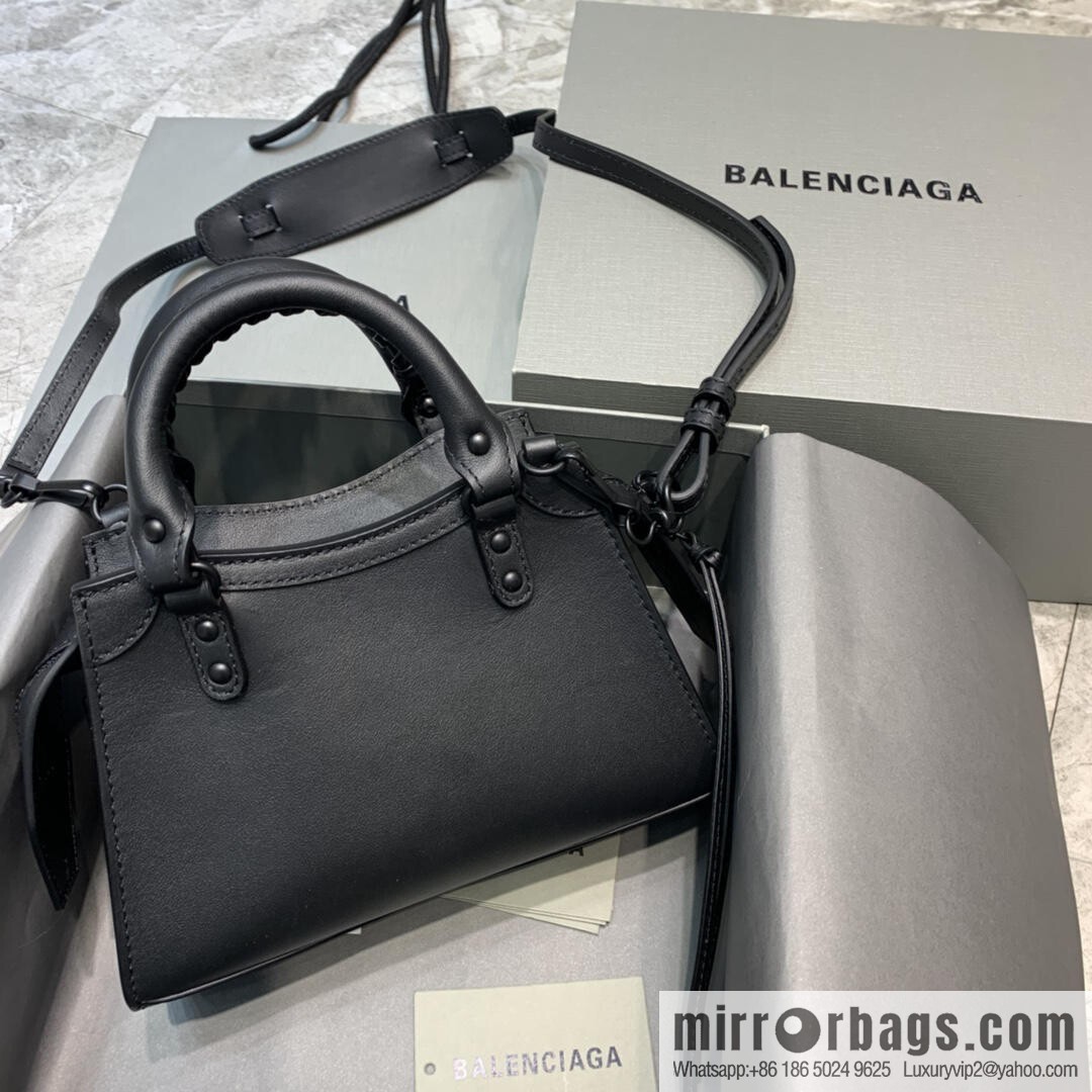 Balenciaga Neo Classic Locomotive Bag [Small] 638512 Black/Black Buckle