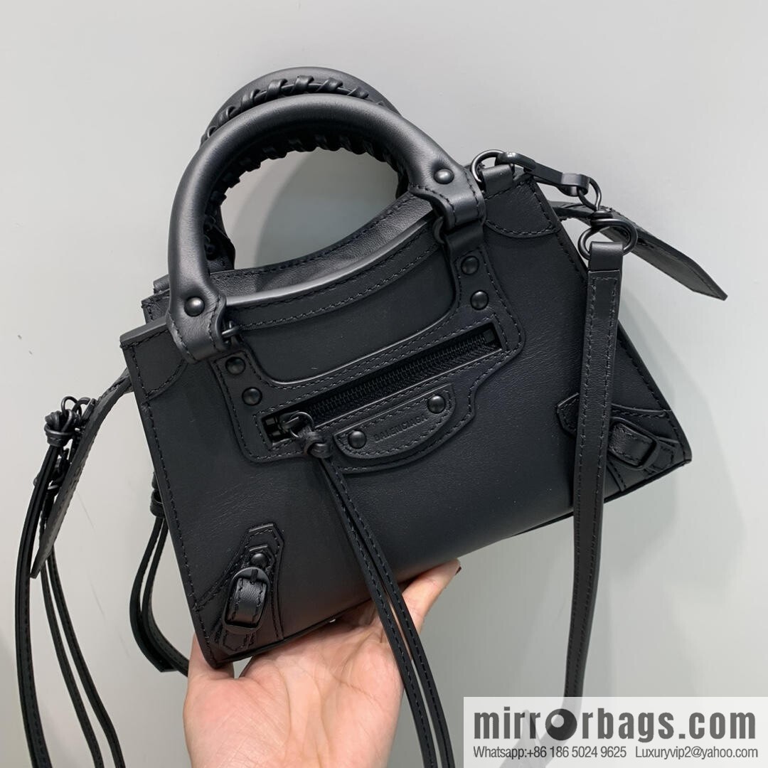 Balenciaga Neo Classic Locomotive Bag [Small] 638512 Black/Black Buckle