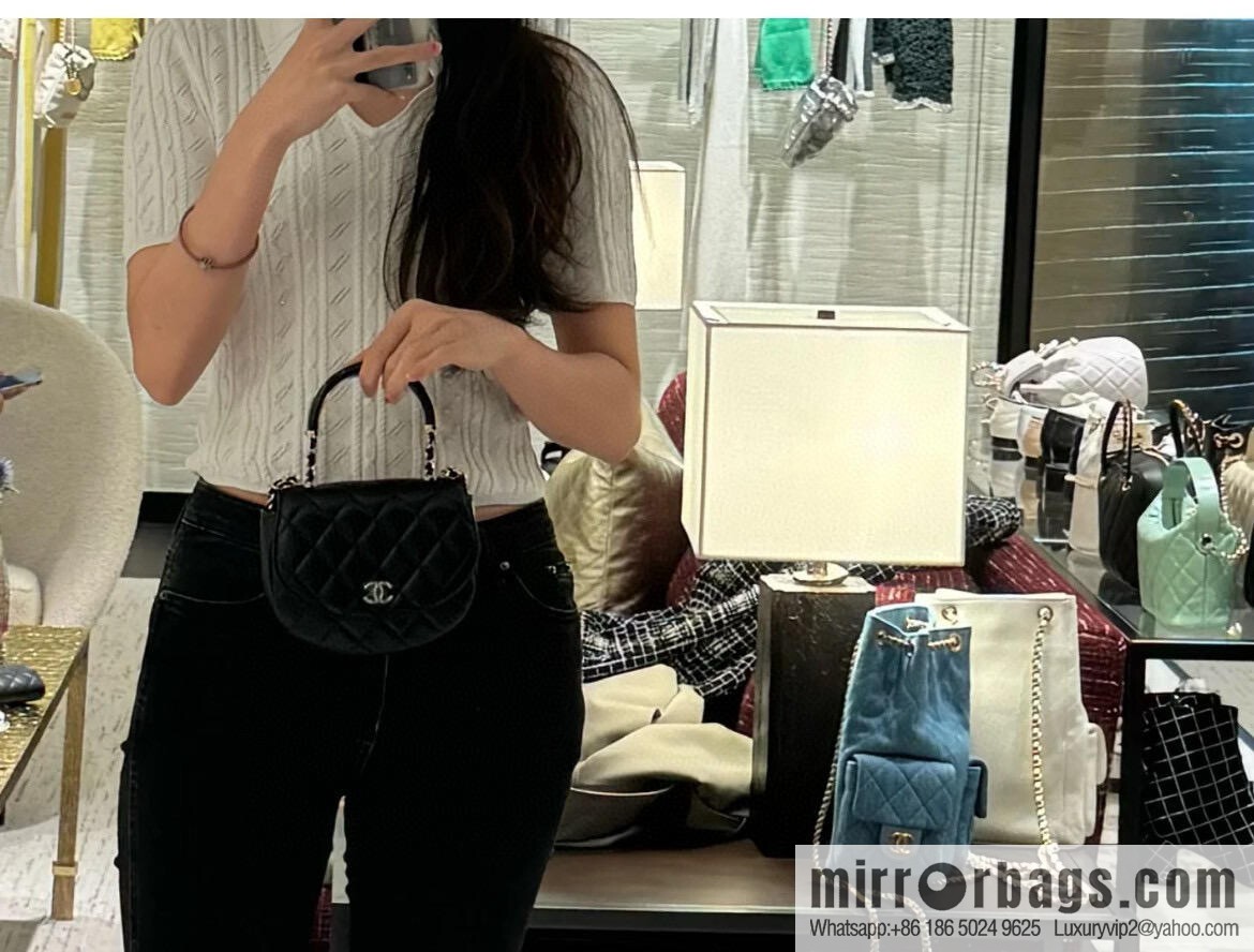 𝐂𝐡𝐚𝐧𝐞𝐥 𝟐𝟓𝐜 early spring new, chain handle bag 👜 AP4410