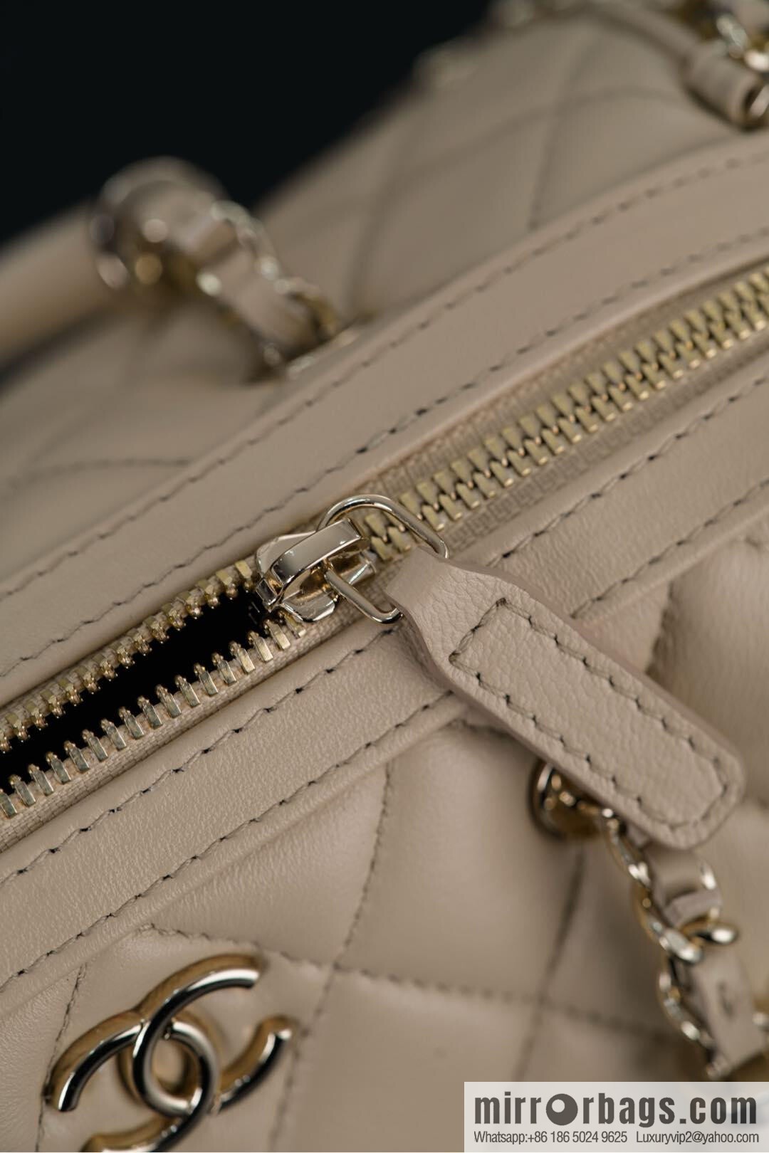 𝐂𝐡𝐚𝐧𝐞𝐥 𝟐𝟓𝐜 early spring Boston, bowling bag 💣 apricot AP4411 B18972 94305