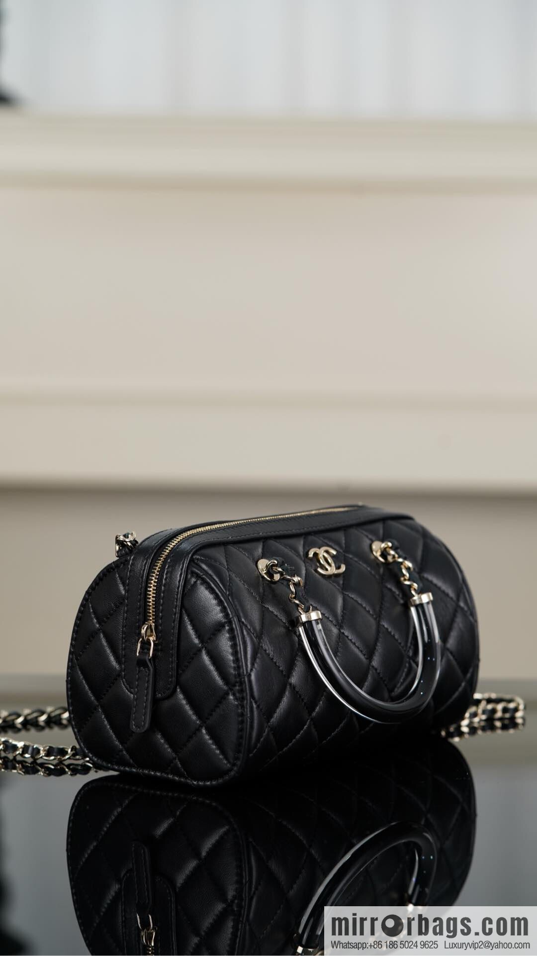 ππ‘ππ§ππ₯ πππ Early Spring Boston, Bowling Bag π£ Black AP4411