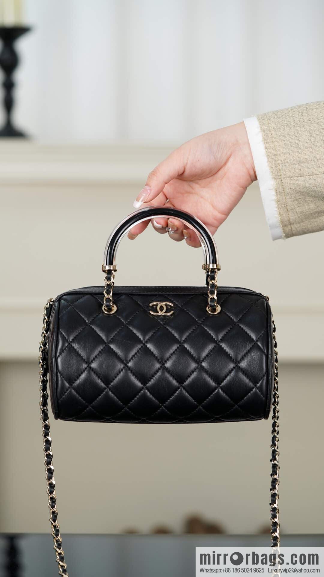 ππ‘ππ§ππ₯ πππ Early Spring Boston, Bowling Bag π£ Black AP4411