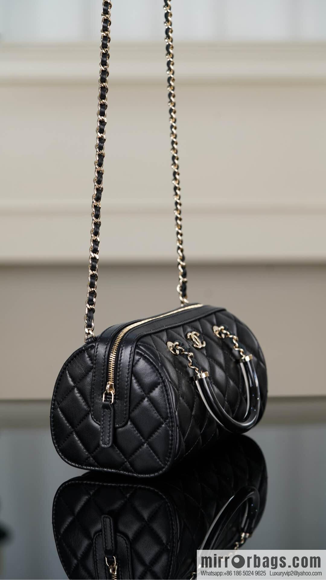 ππ‘ππ§ππ₯ πππ Early Spring Boston, Bowling Bag π£ Black AP4411