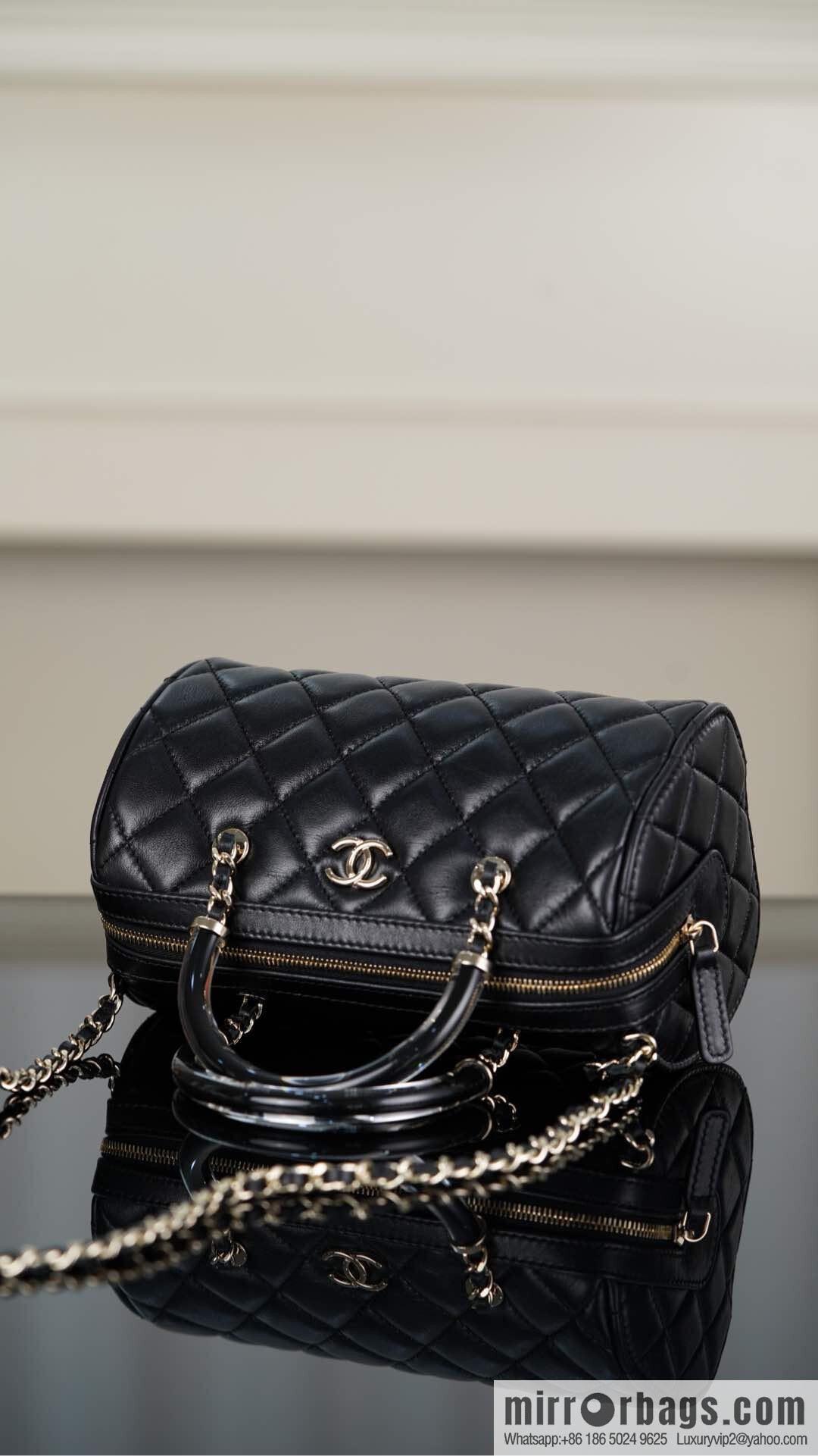 ππ‘ππ§ππ₯ πππ Early Spring Boston, Bowling Bag π£ Black AP4411