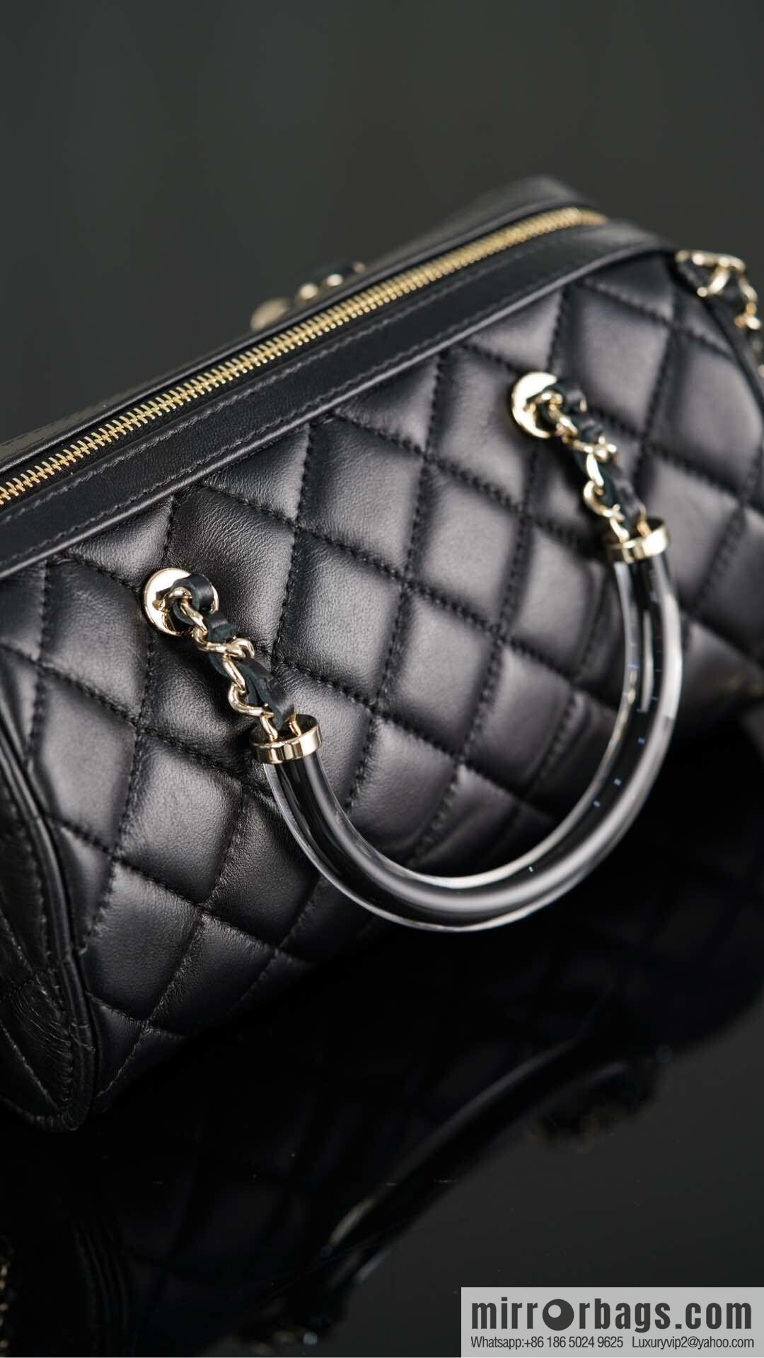 ππ‘ππ§ππ₯ πππ Early Spring Boston, Bowling Bag π£ Black AP4411