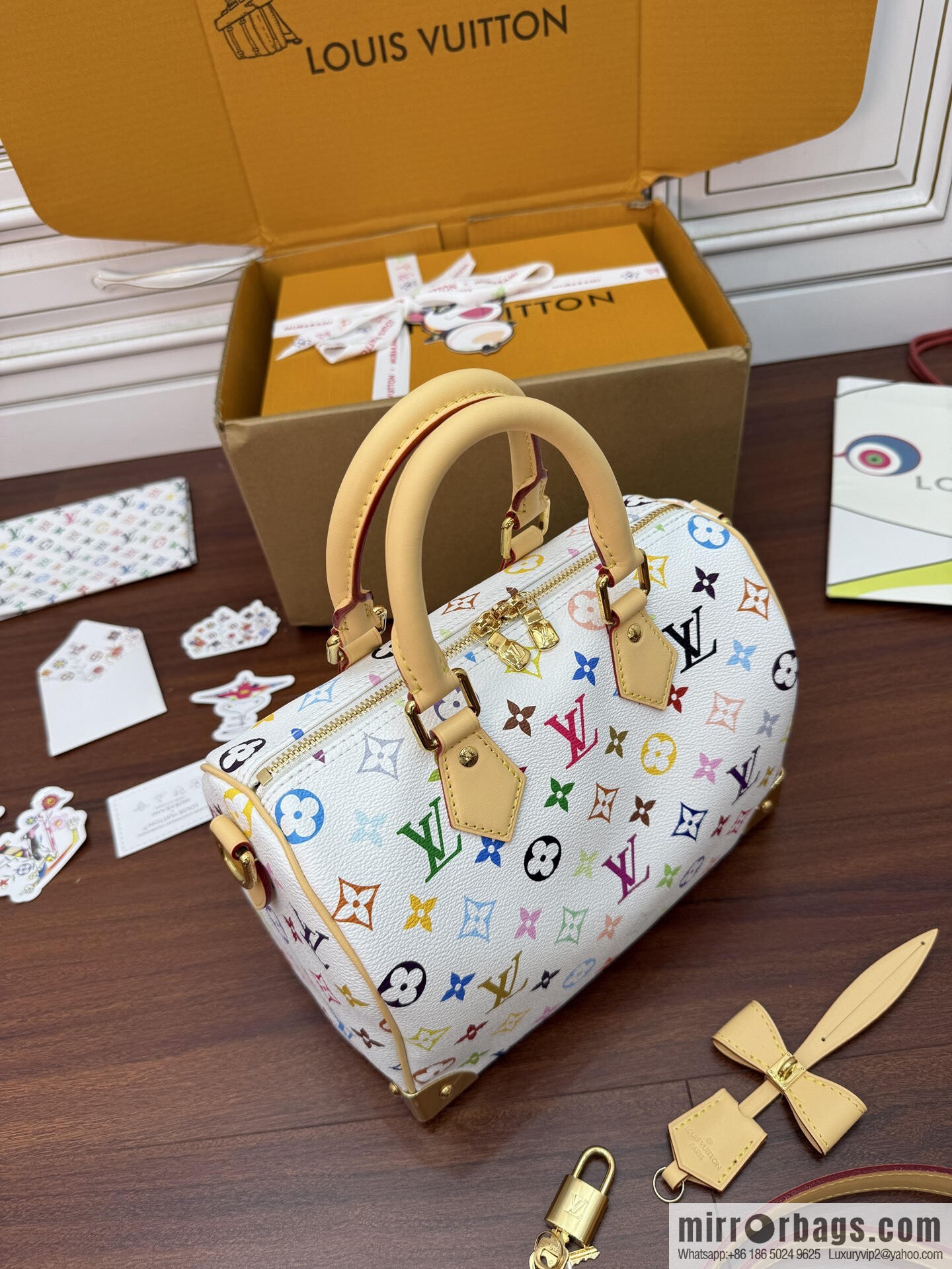 LV M13085 LV x TM Speedy Bandoulière 25