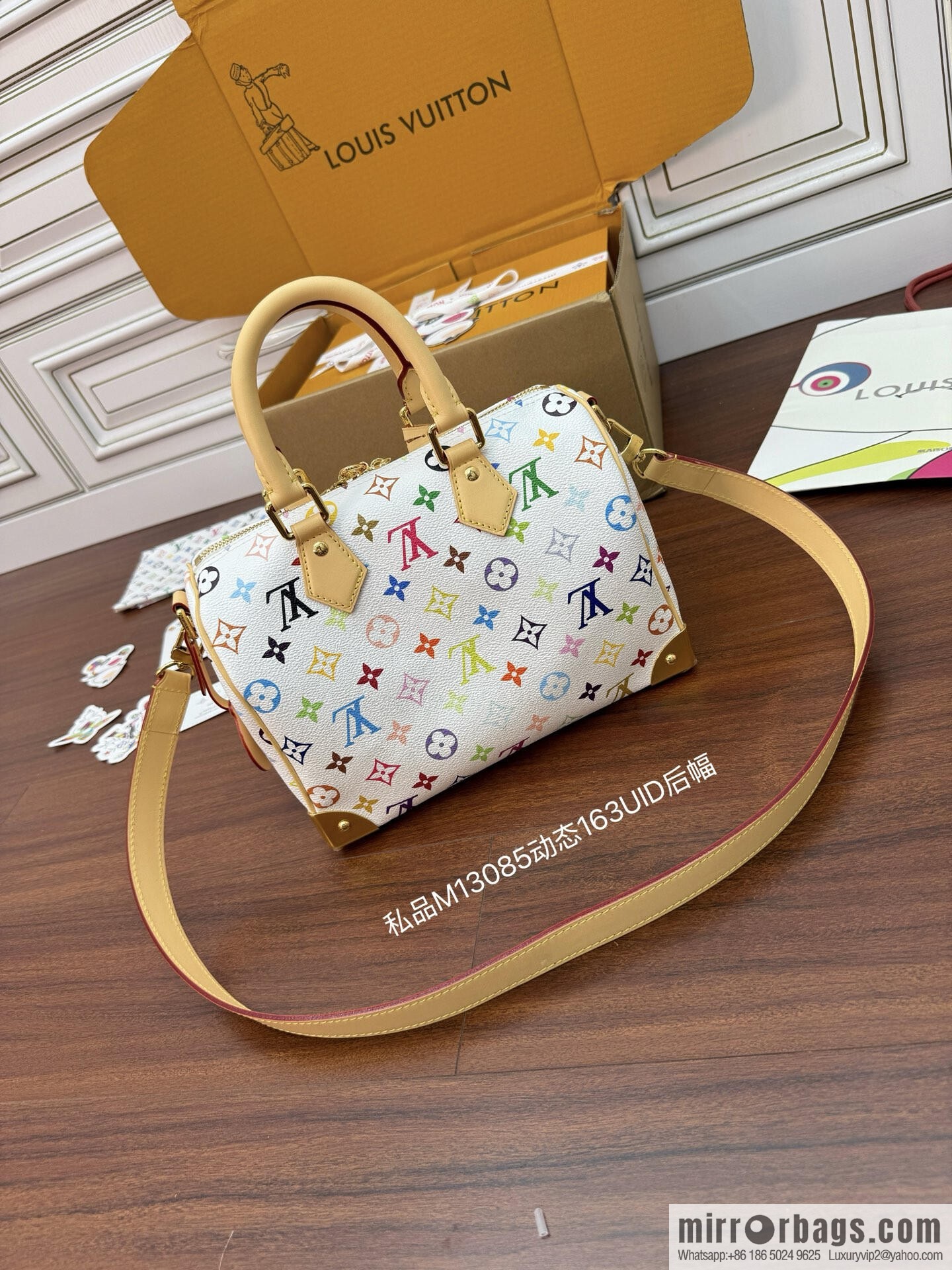 LV M13085 LV x TM Speedy Bandoulière 25