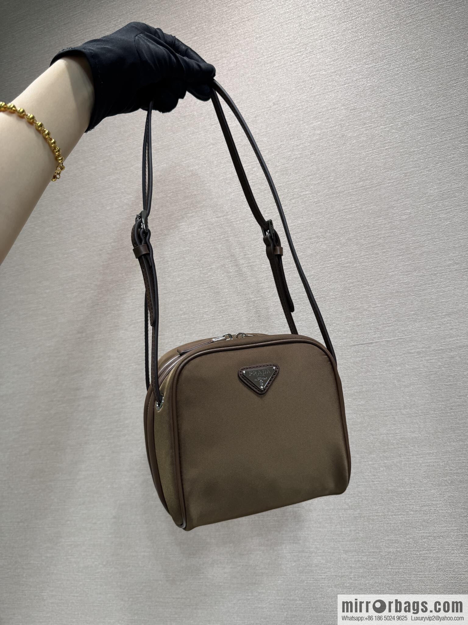 PRADA new catwalk model 1BC248 brown