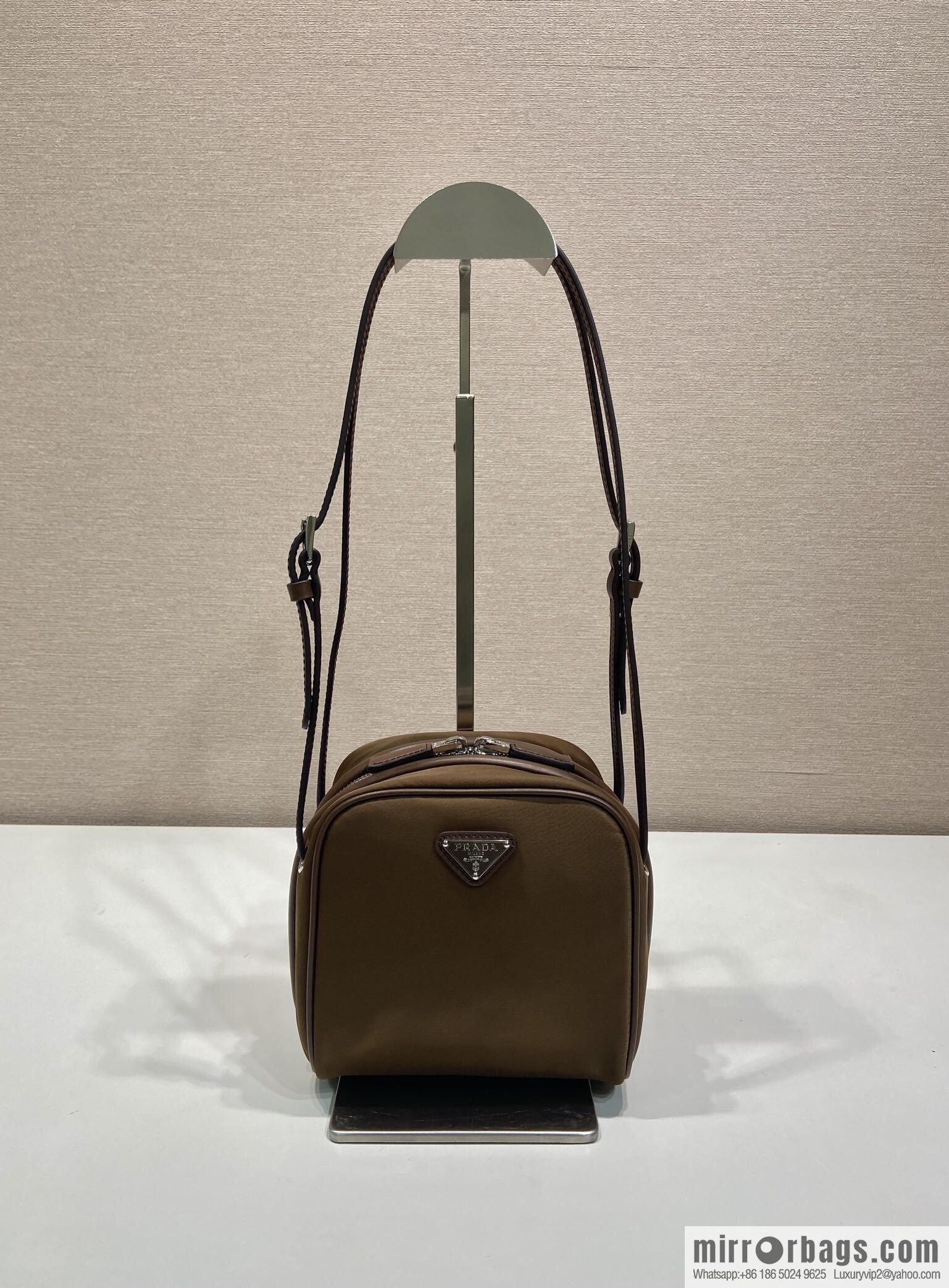 PRADA new catwalk model 1BC248 brown