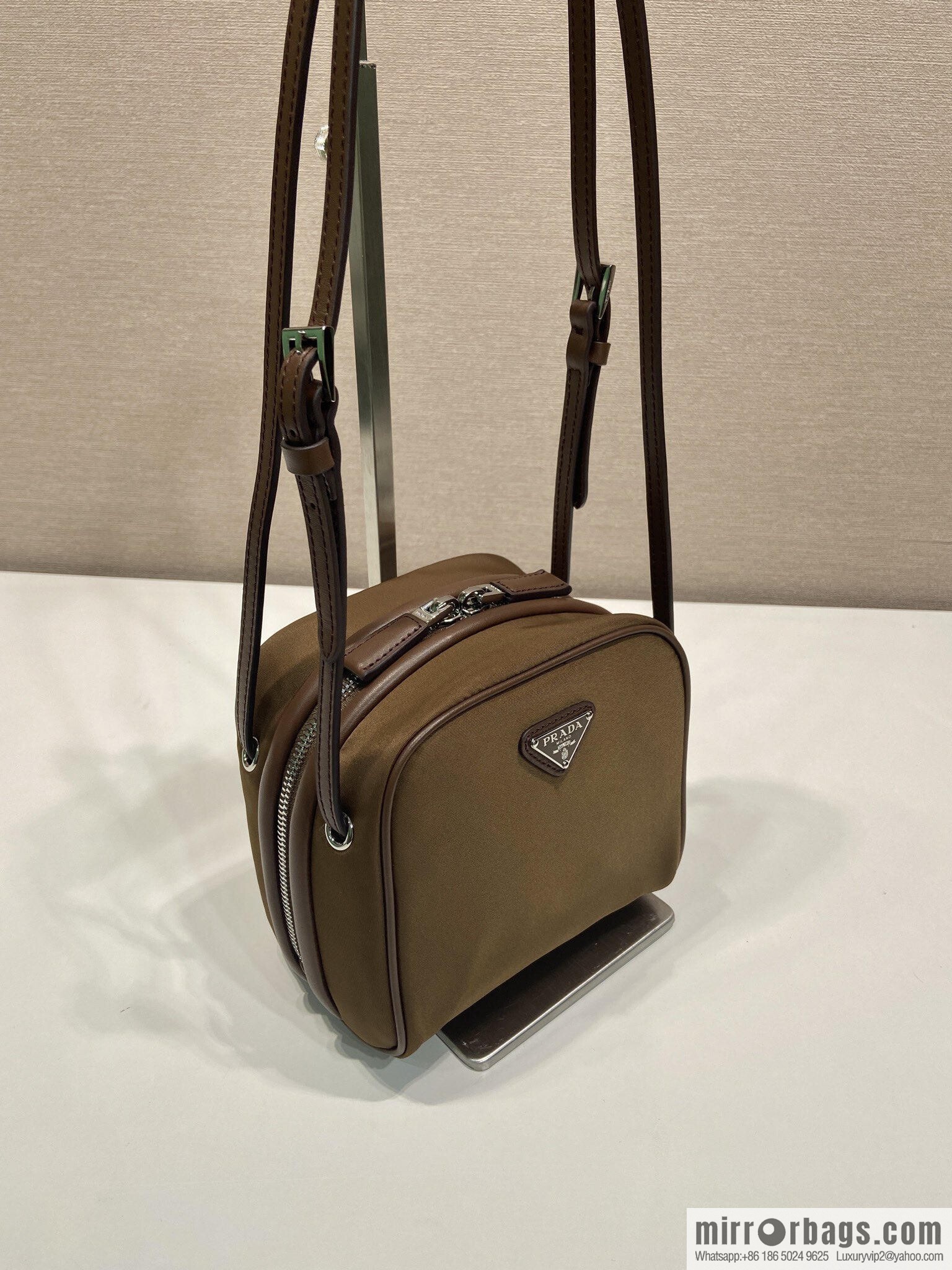 PRADA new catwalk model 1BC248 brown