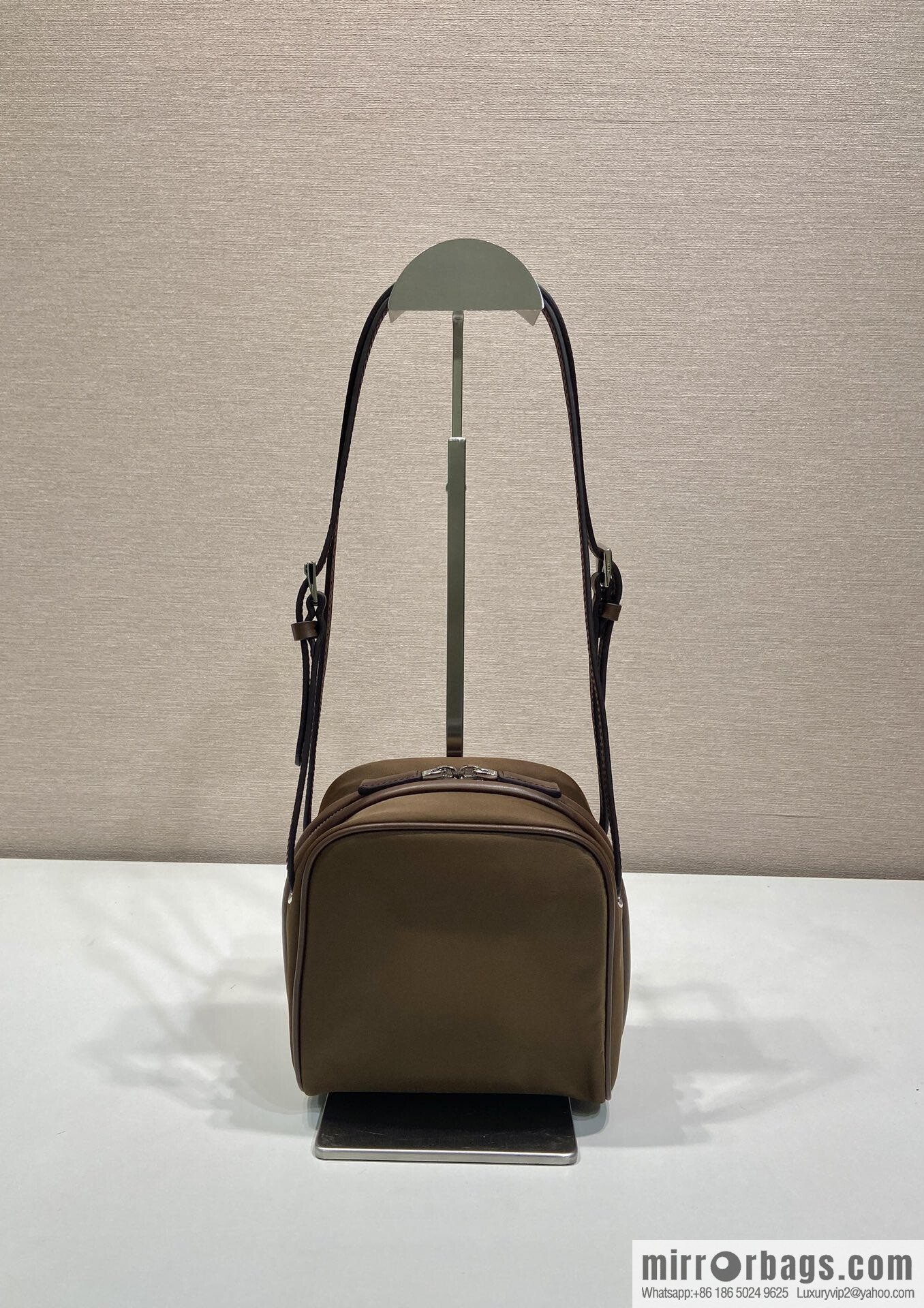 PRADA new catwalk model 1BC248 brown