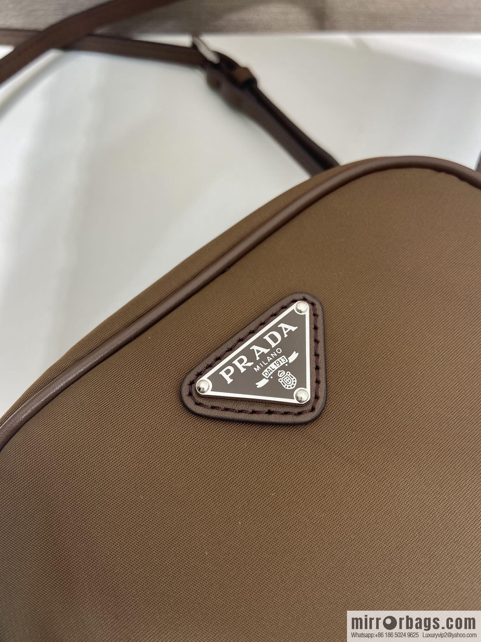 PRADA new catwalk model 1BC248 brown