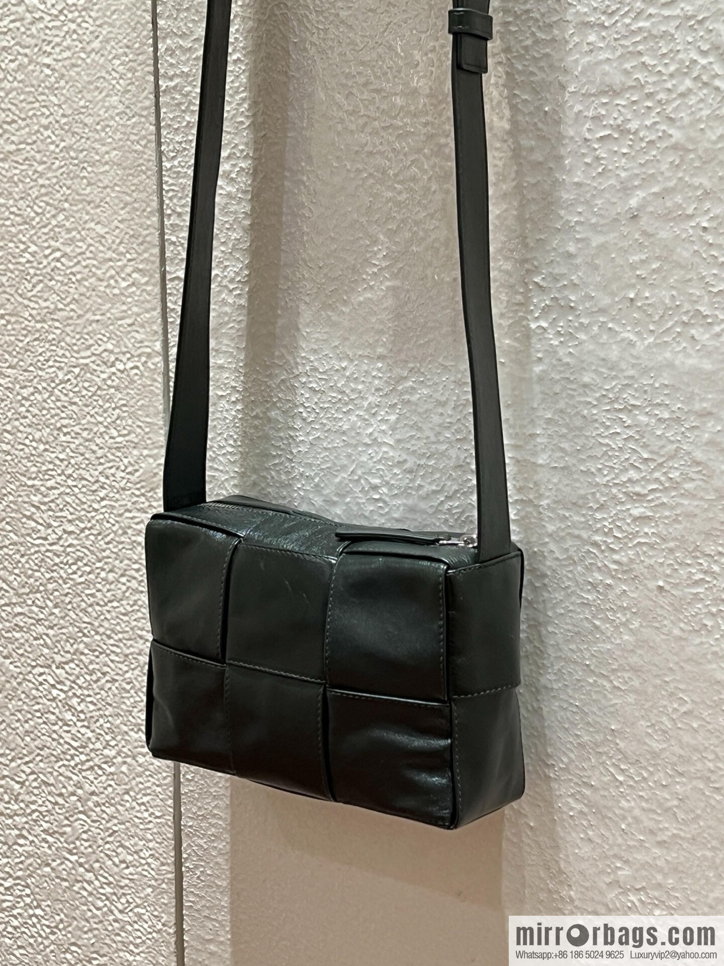 BV Small Arco Camera Bag 795177 Dark Green