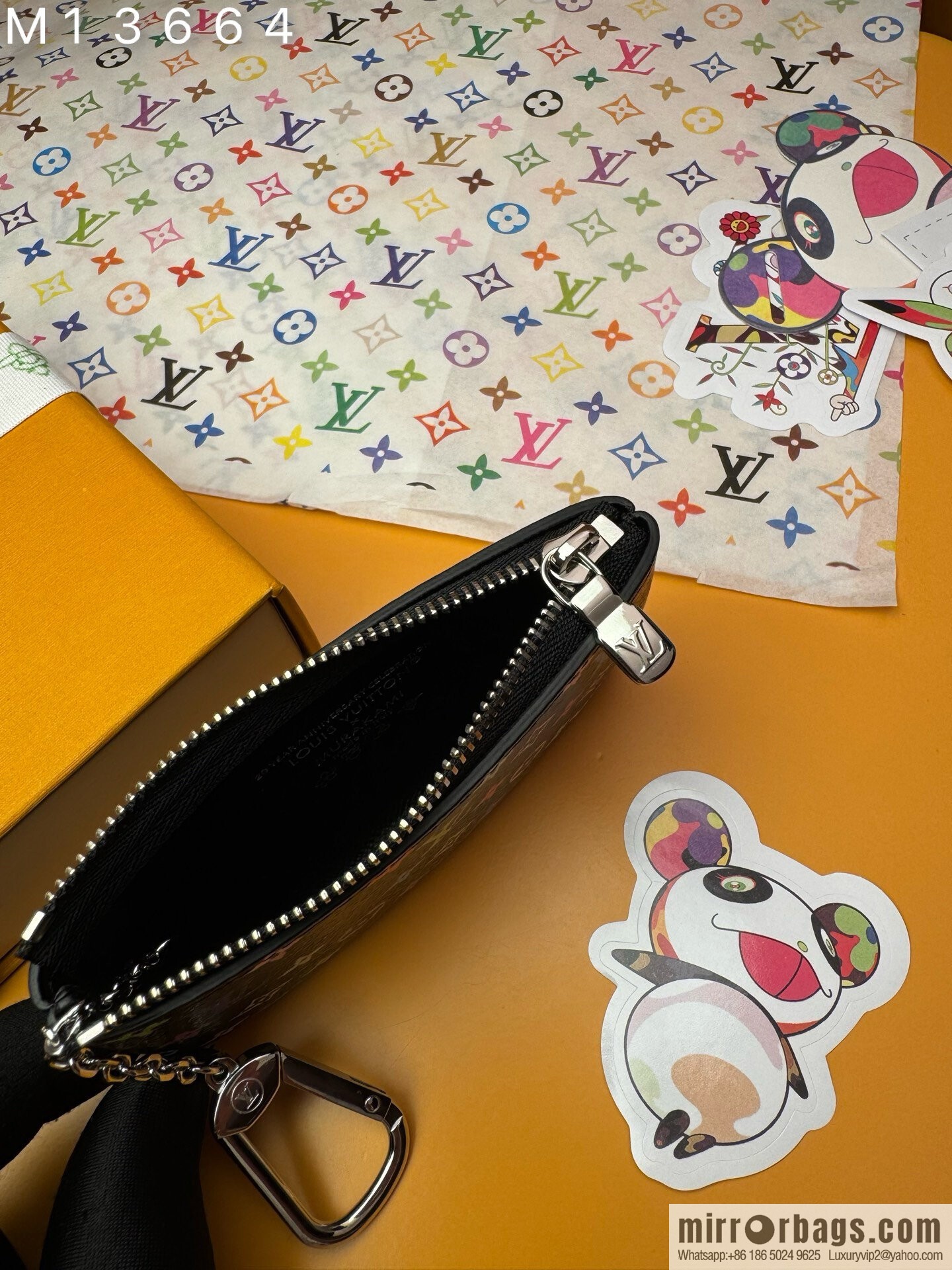LV M13664 LV x TM Key Pouch