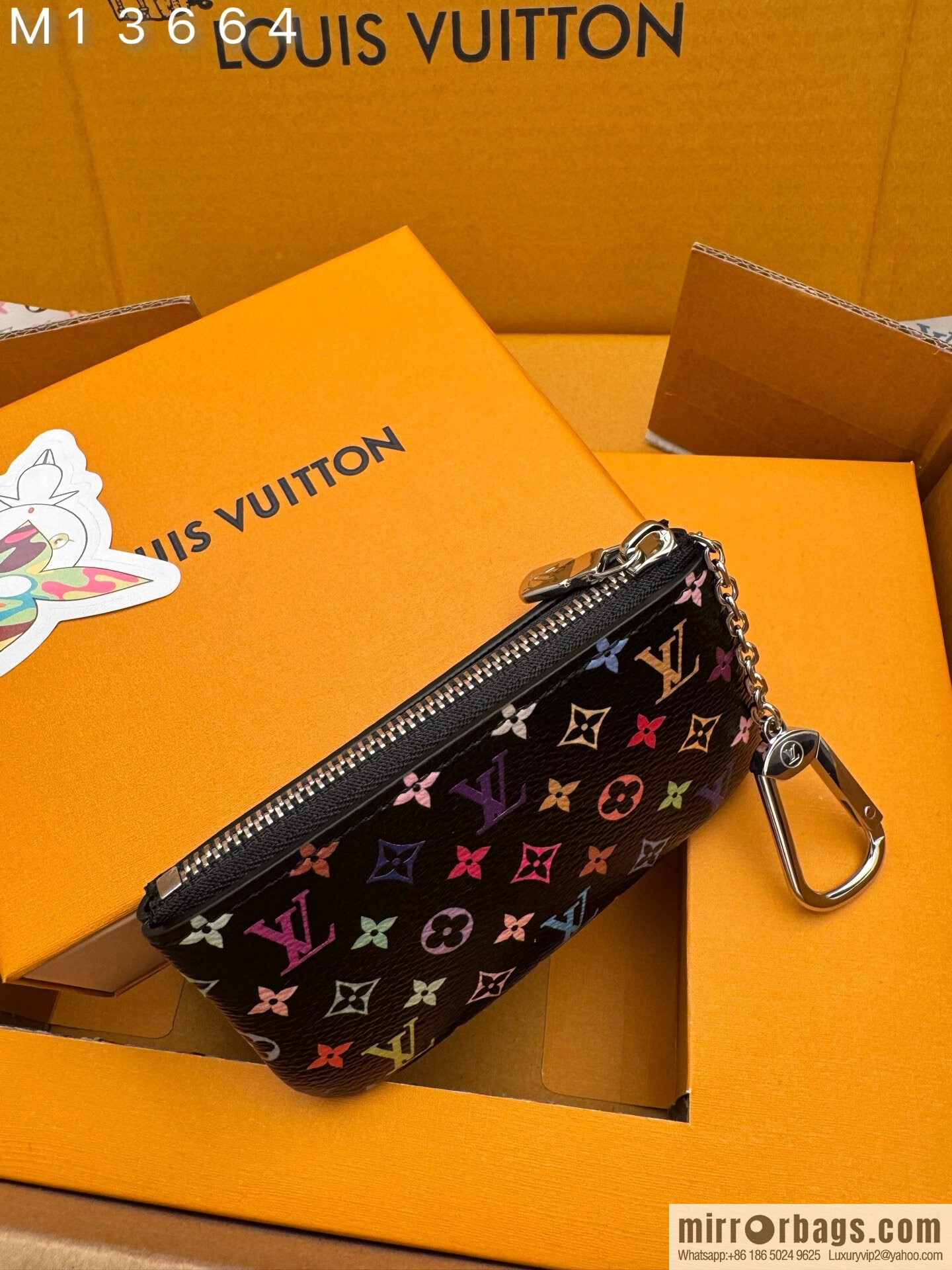 LV M13664 LV x TM Key Pouch